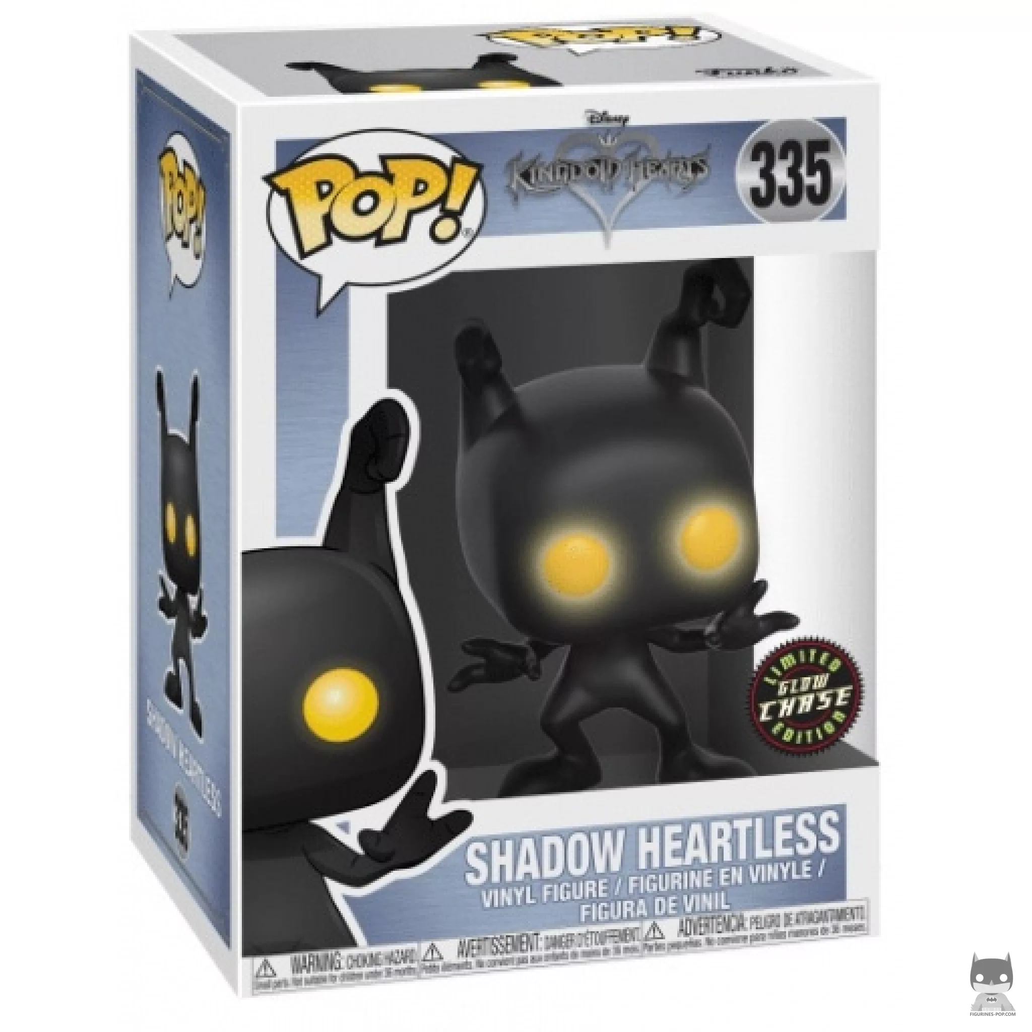 Figura Funko Pop! Sombra Sincorazón (Chase) en su caja