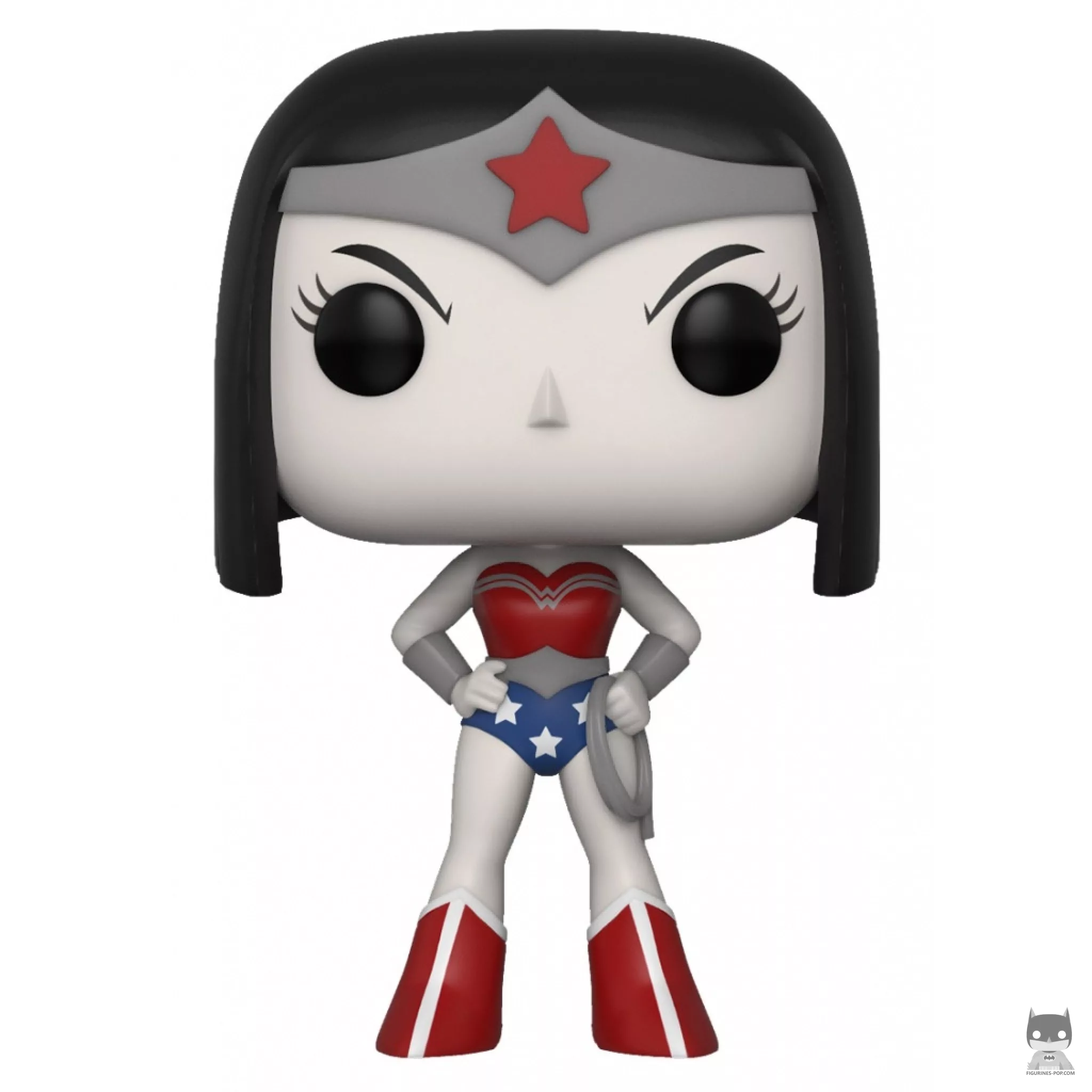 Figura Funko Pop! Raven como Wonder Woman (Azul, rojo y blanco) (Teen Titans Go!)