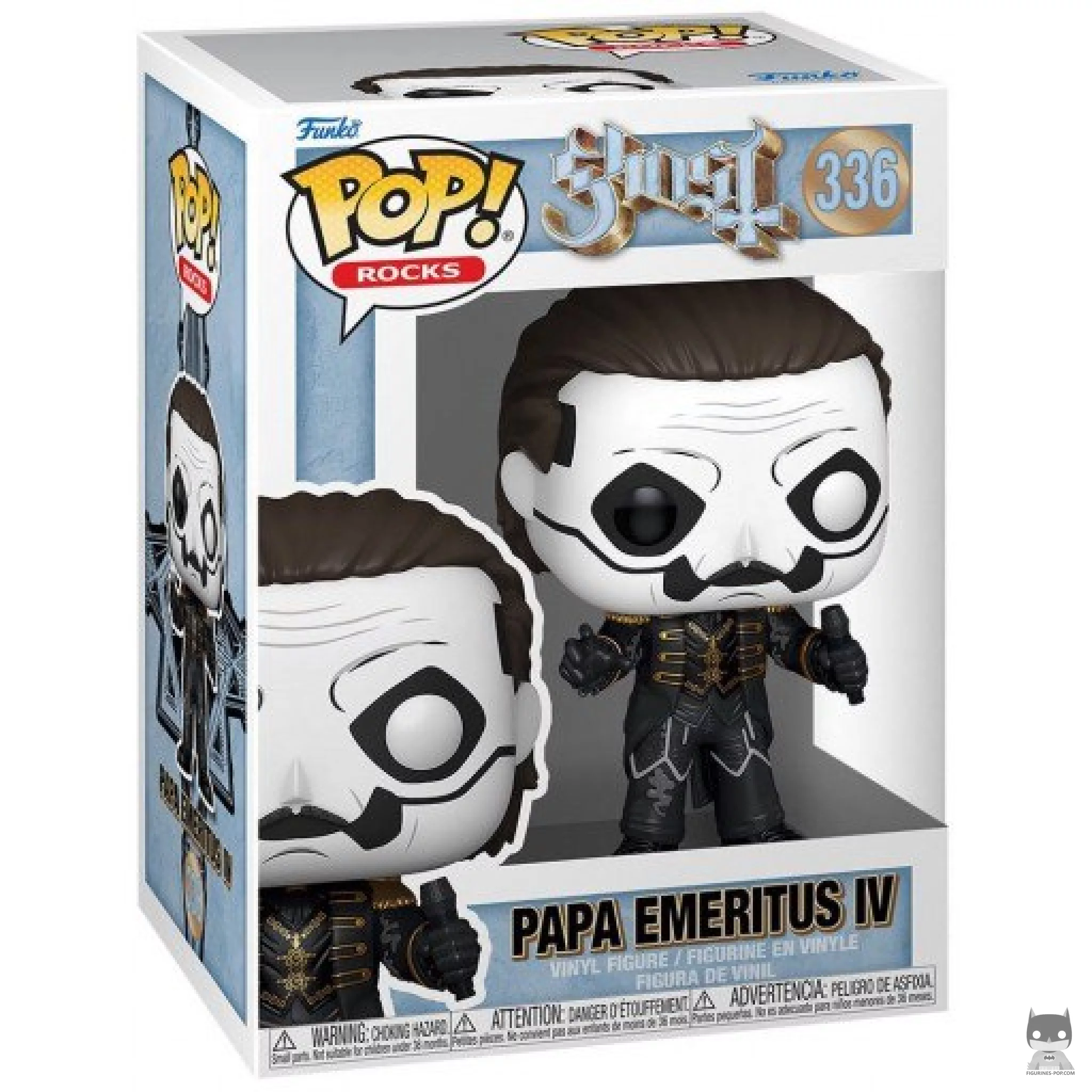 Figura Funko Pop! Papa Emeritus IV en su caja