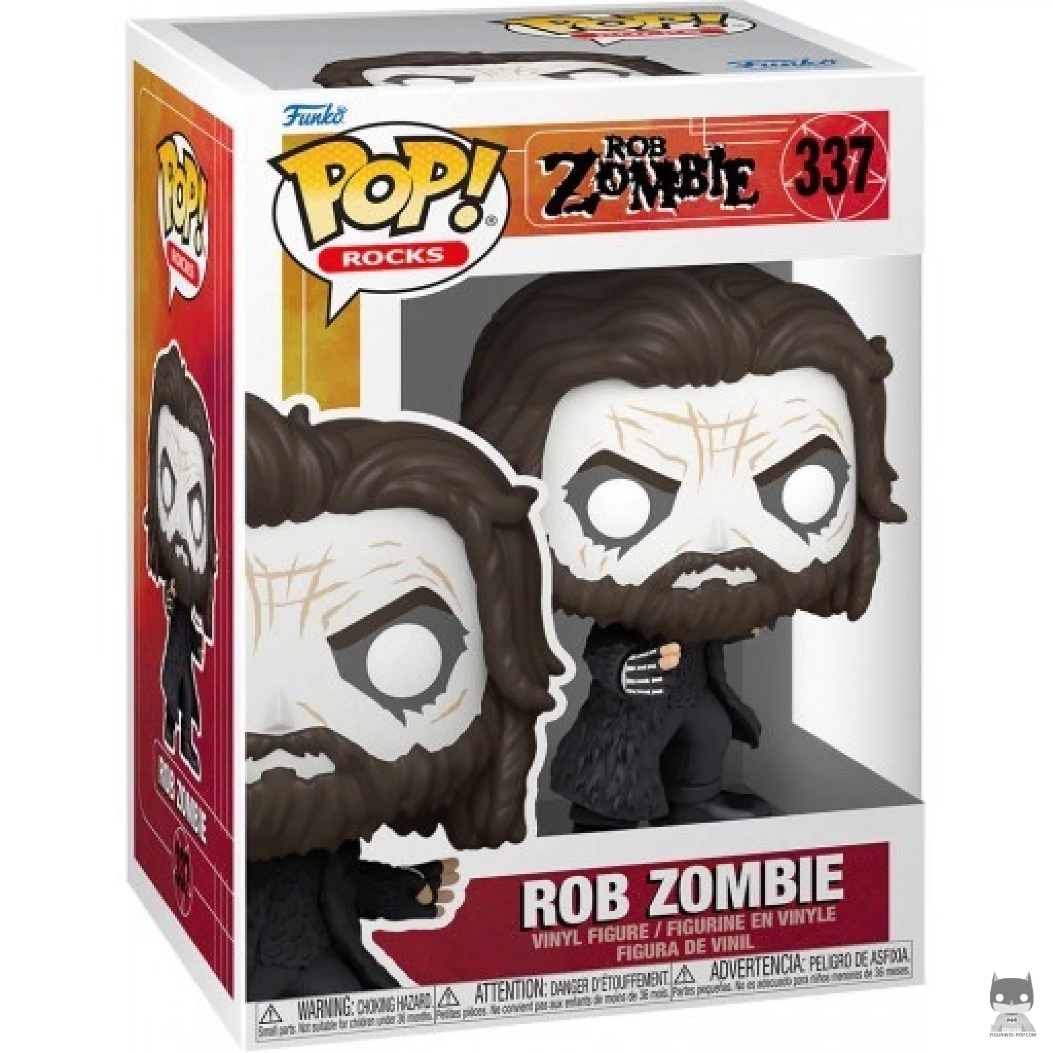 Figura Funko Pop! Rob Zombie (Dragula) en su caja