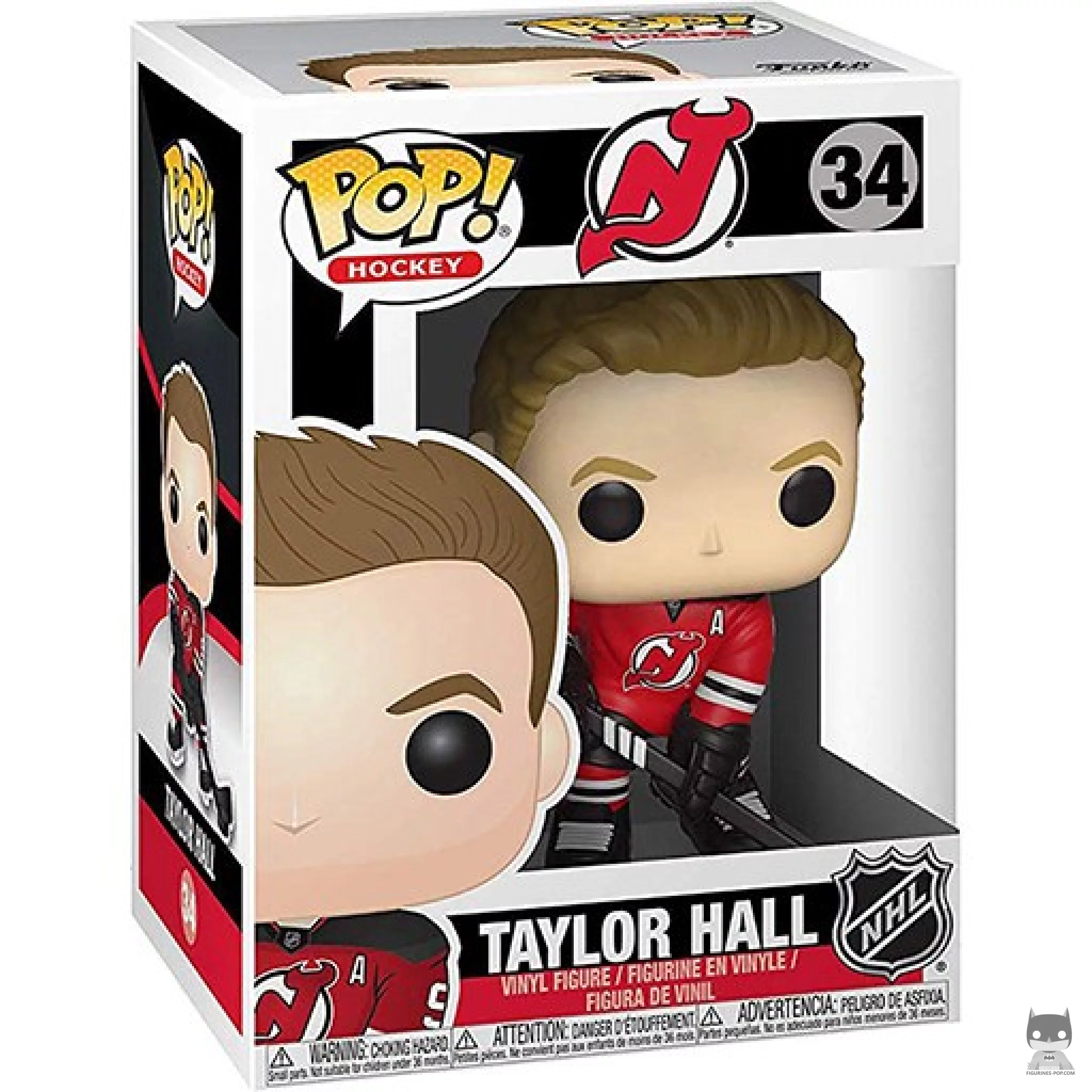 Figura Funko Pop! Taylor Hall en su caja