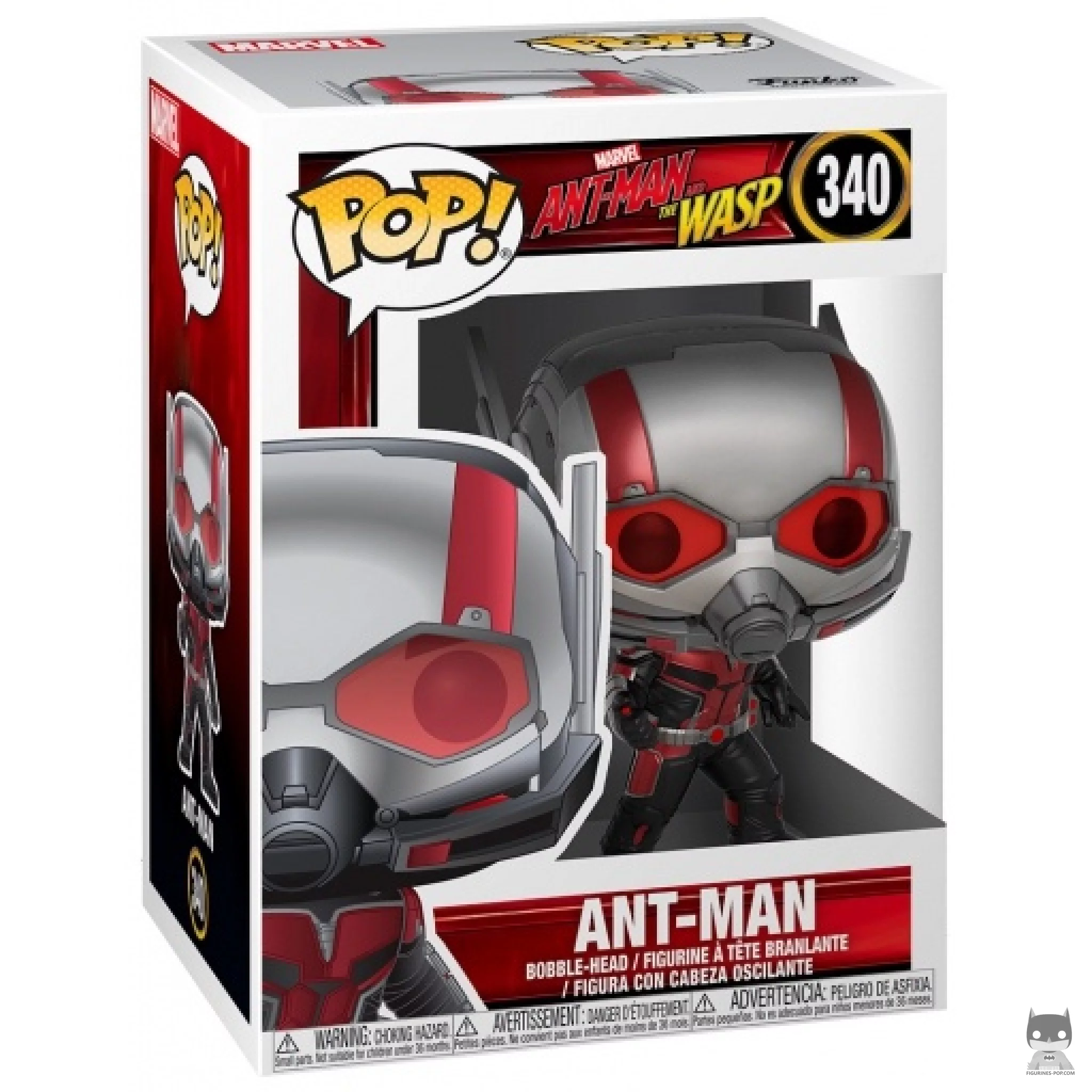 Figura Funko Pop! Ant-Man en su caja
