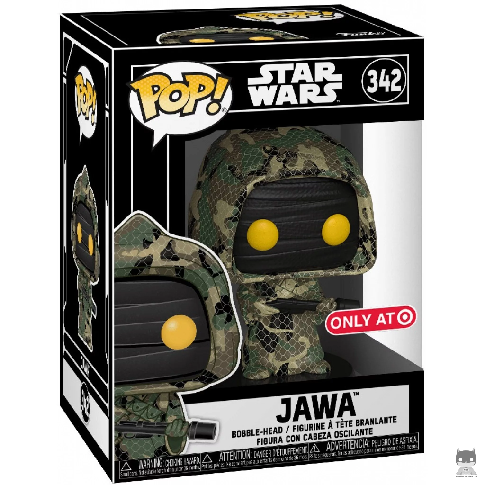 Figura Funko Pop! Jawa en su caja