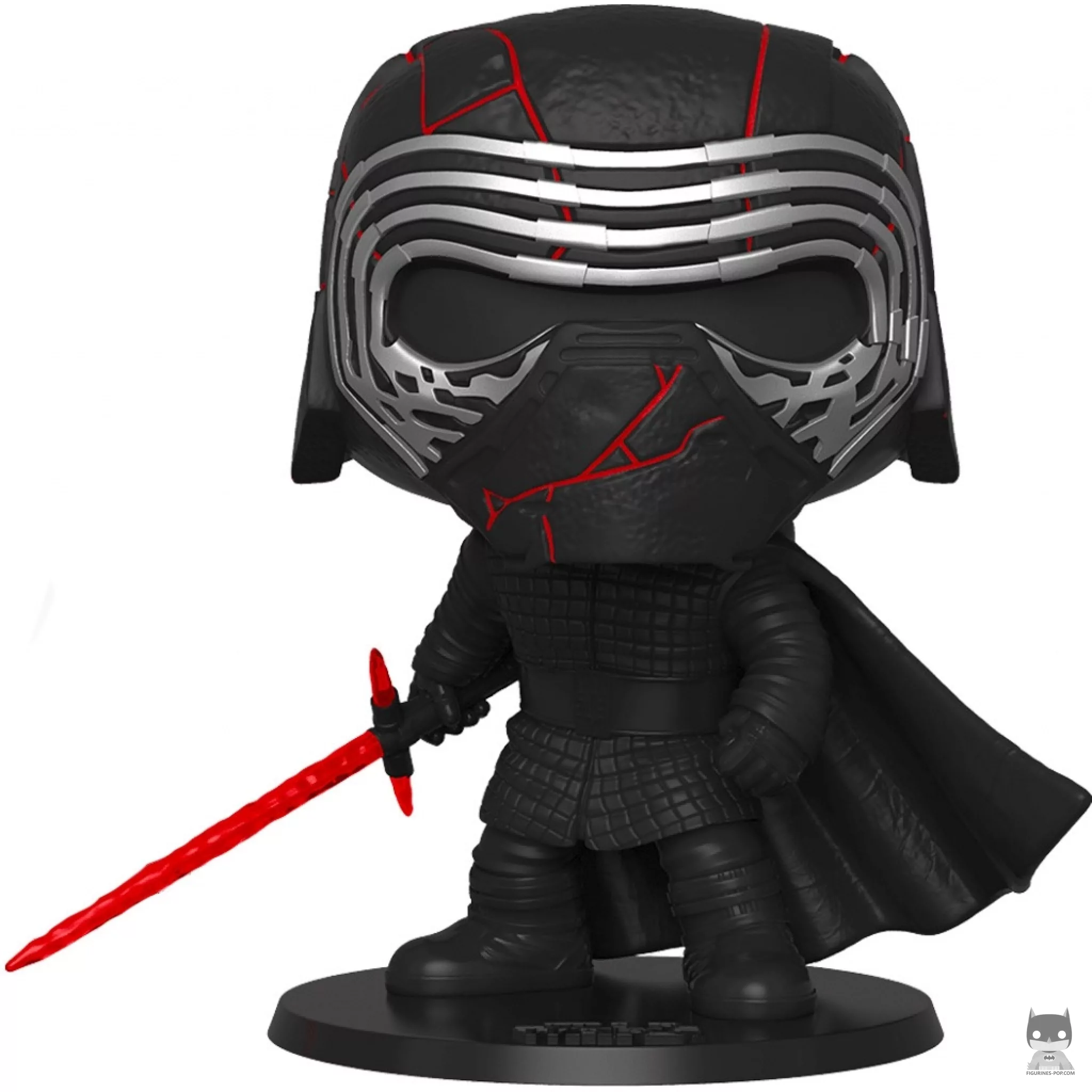 Figura Funko Pop! Líder Supremo Kylo Ren (Brilla en la oscuridad & Supersized) (Star Wars: Episodio IX, El ascenso de Skywalker)