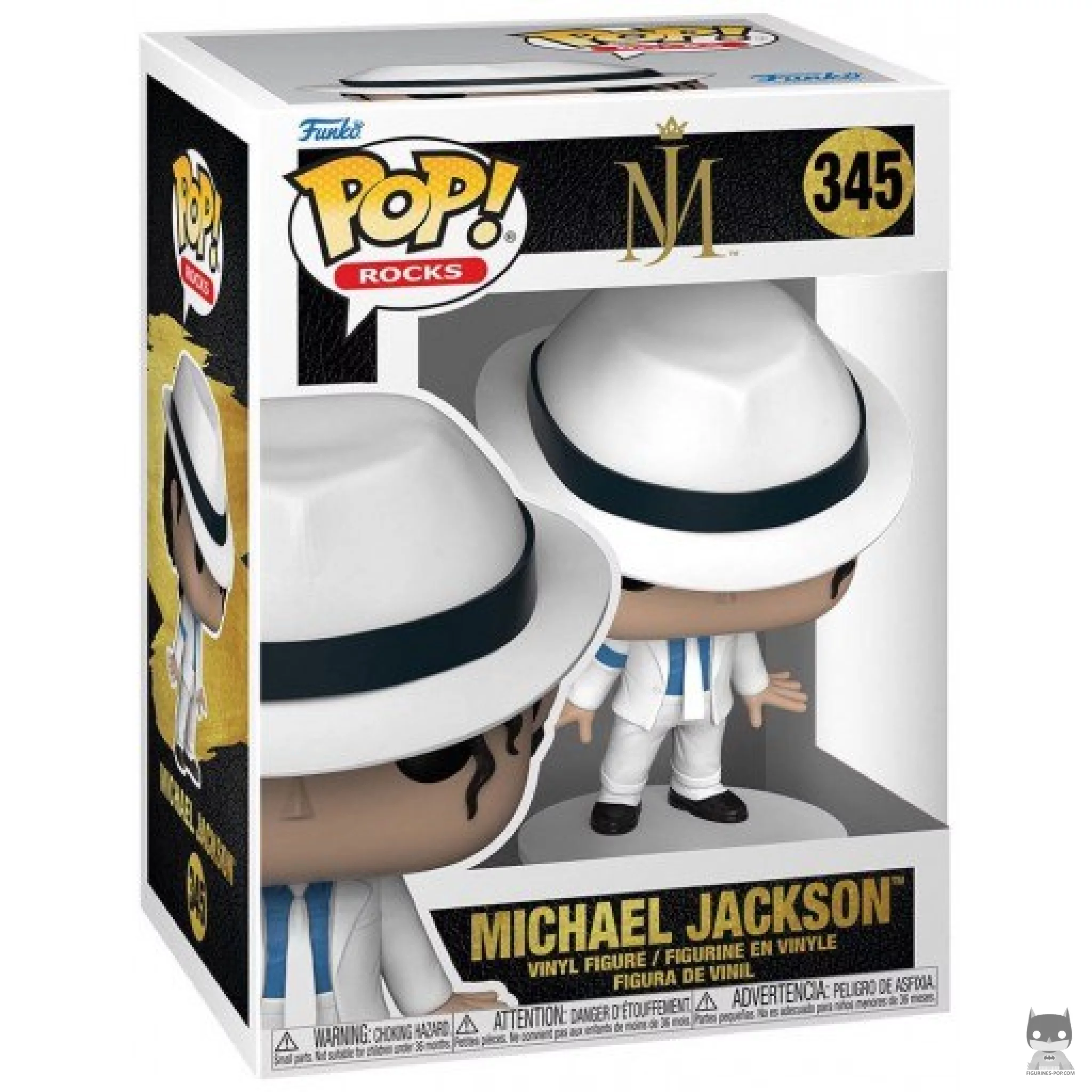 Figura Funko Pop! Michael Jackson (Smooth Criminal) en su caja