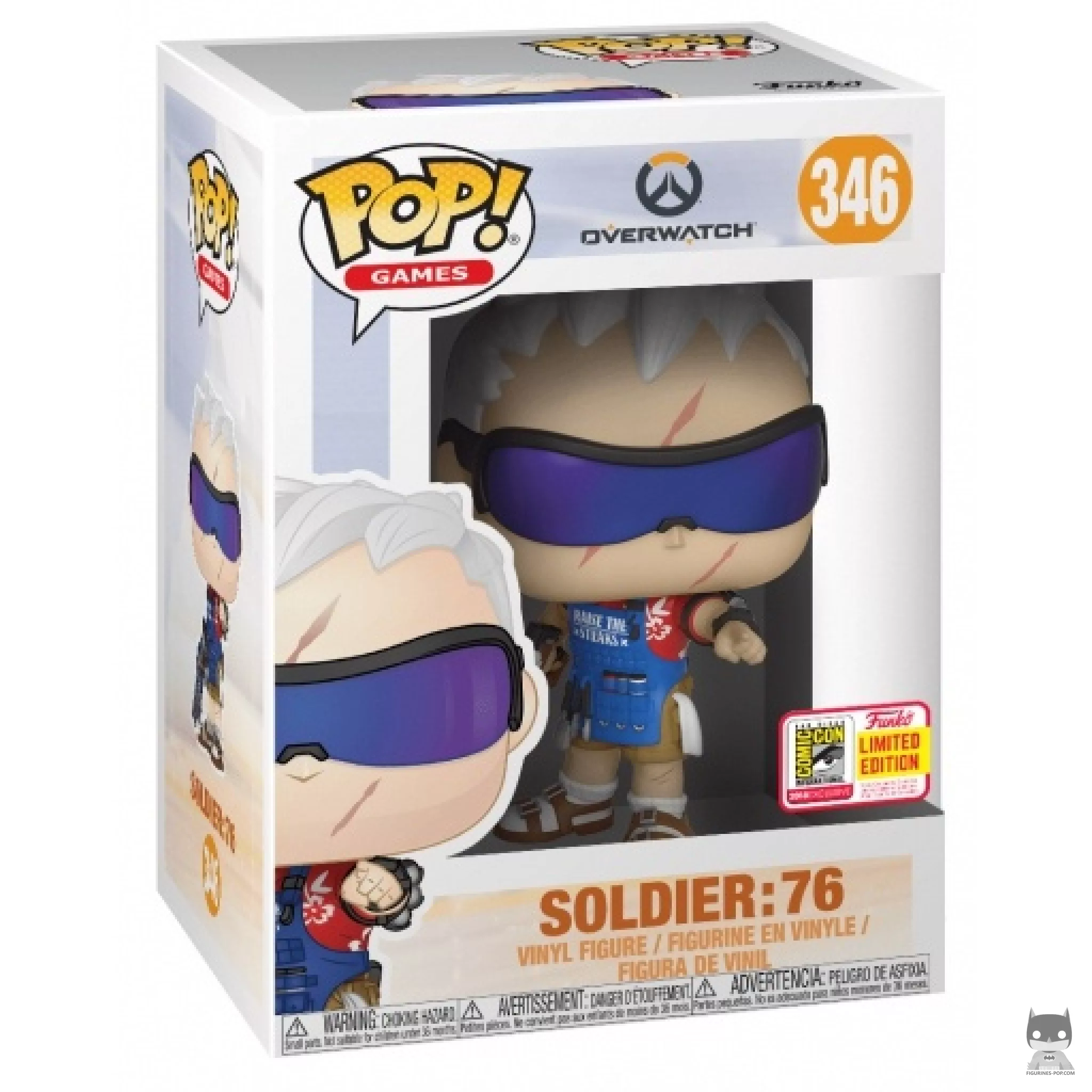 Figura Funko Pop! Soldado: 76 (Aspecto Grillmaster 76) en su caja