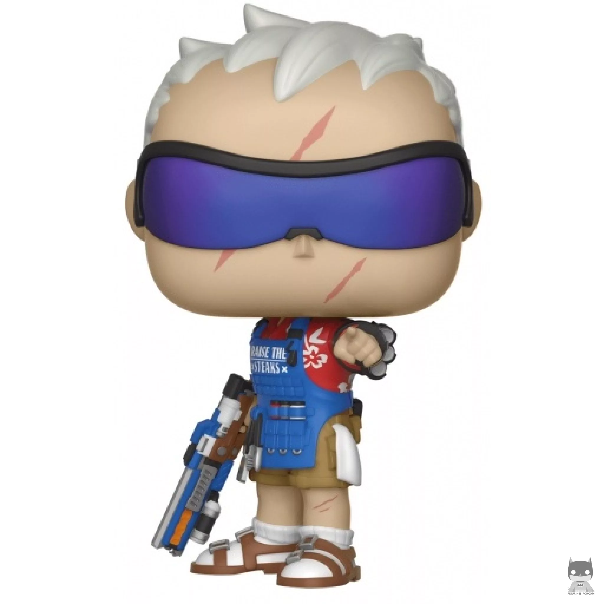 Figura Funko Pop! Soldado: 76 (Aspecto Grillmaster 76) (Overwatch)