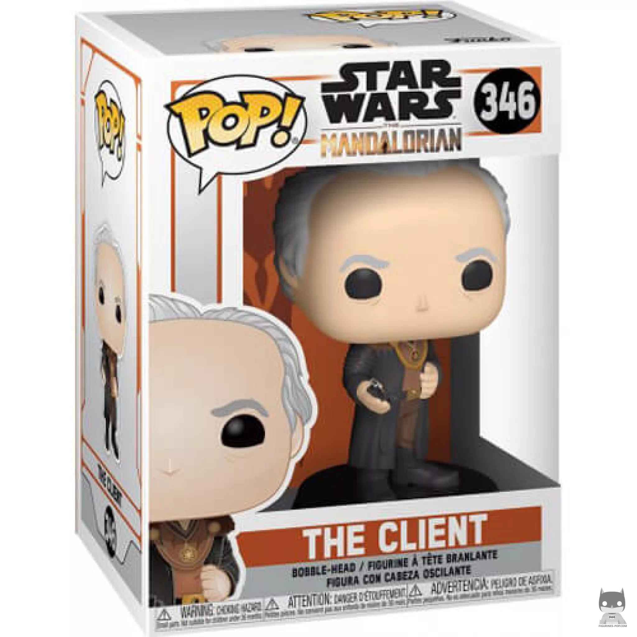 Figura Funko Pop! El Cliente en su caja