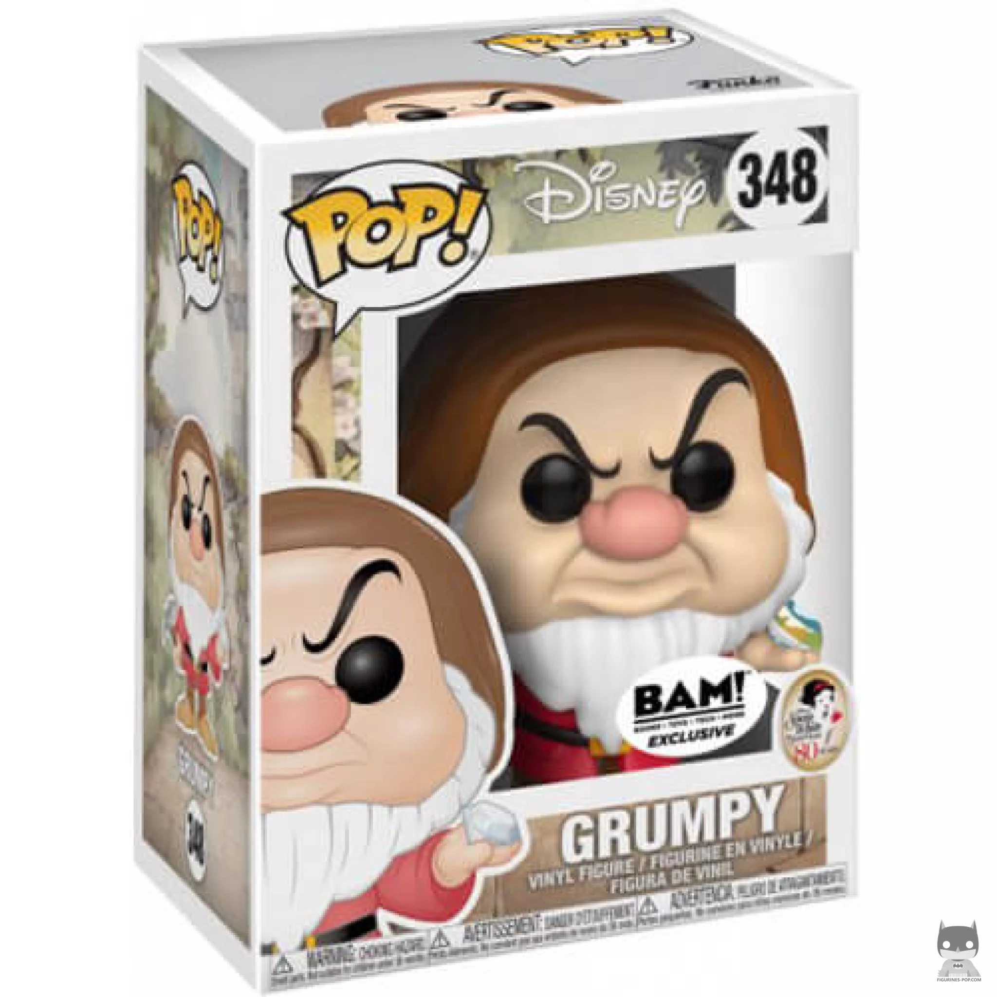Figura Funko Pop! Gruñón en su caja