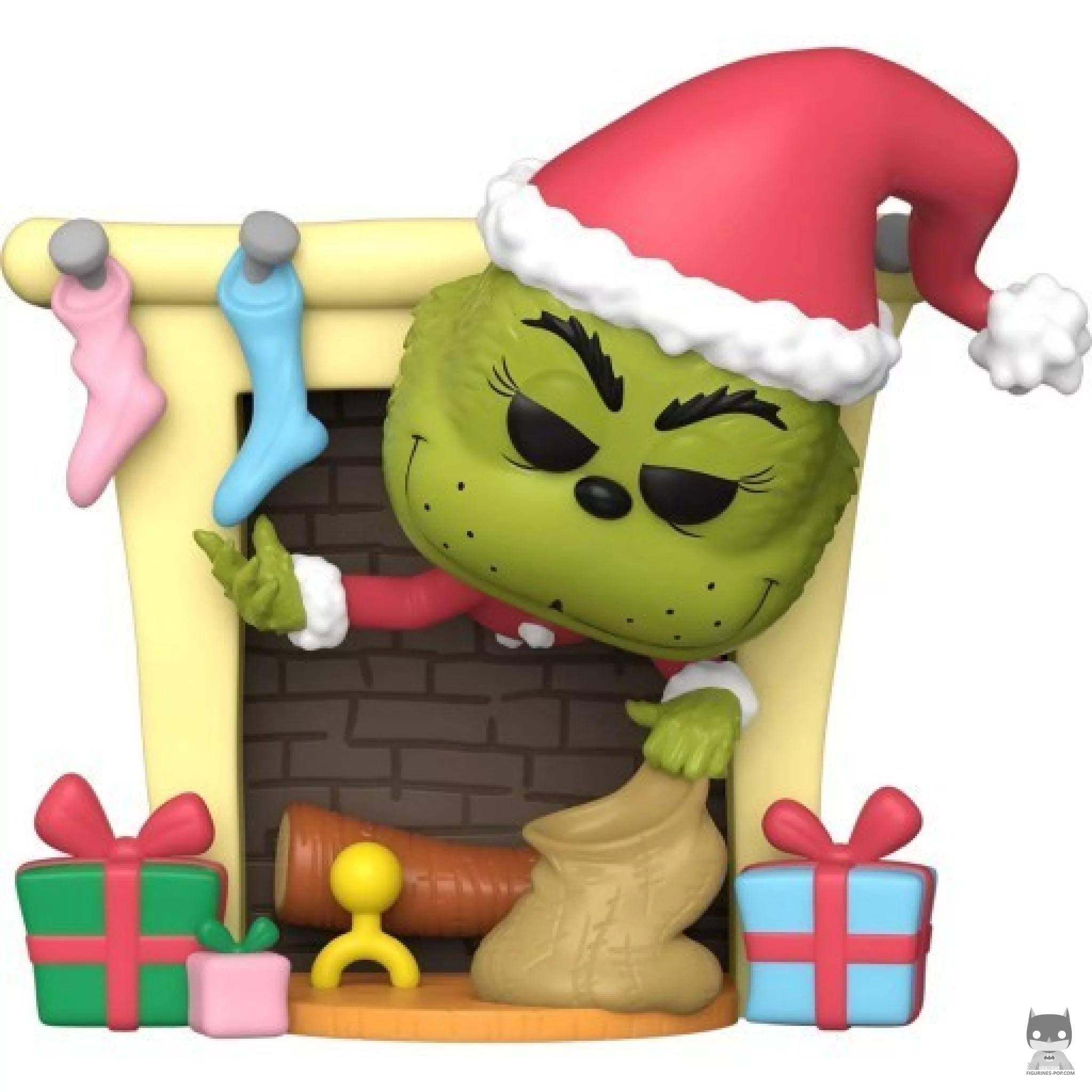 Figura Funko Pop! Grinch en la chimenea (El Grinch)