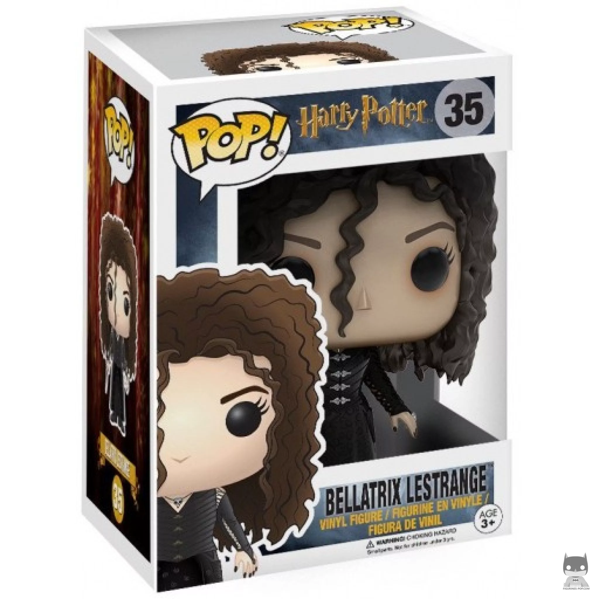 Figura Funko Pop! Bellatrix Lestrange en su caja
