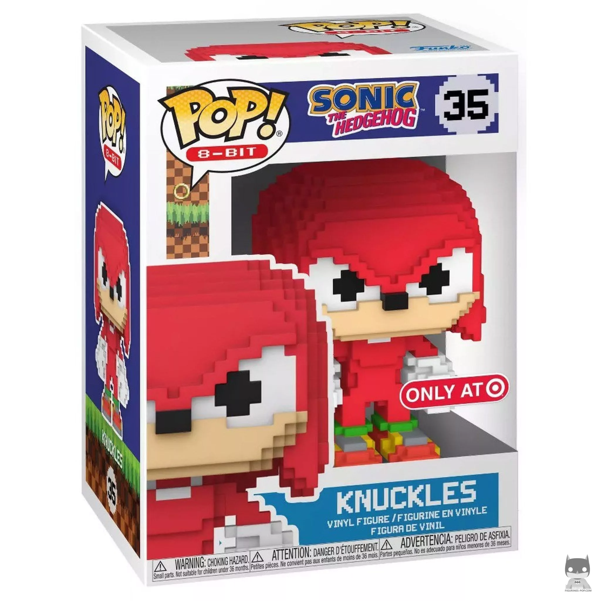 Figura Funko Pop! Knuckles en su caja