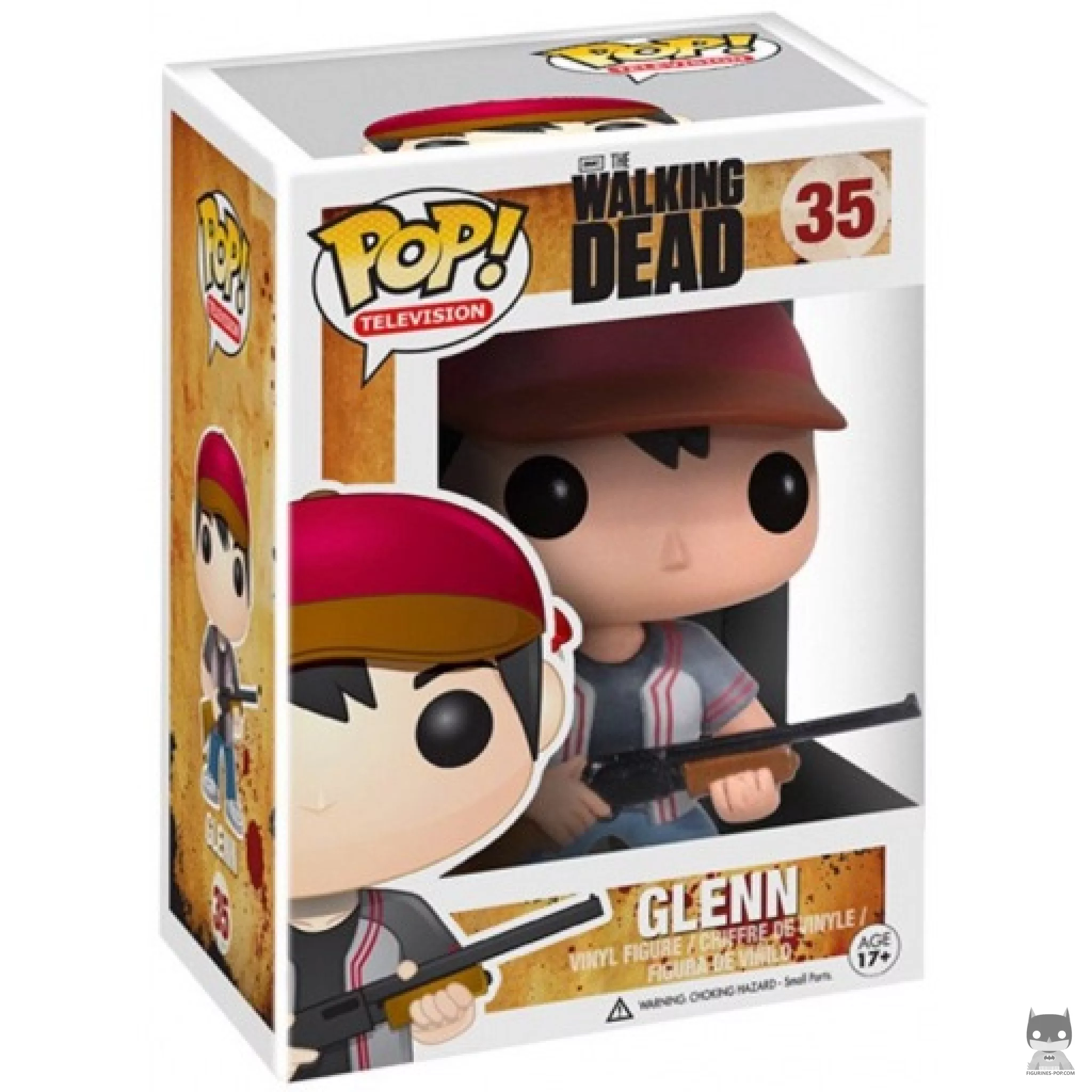 Figura Funko Pop! Glenn Rhee en su caja