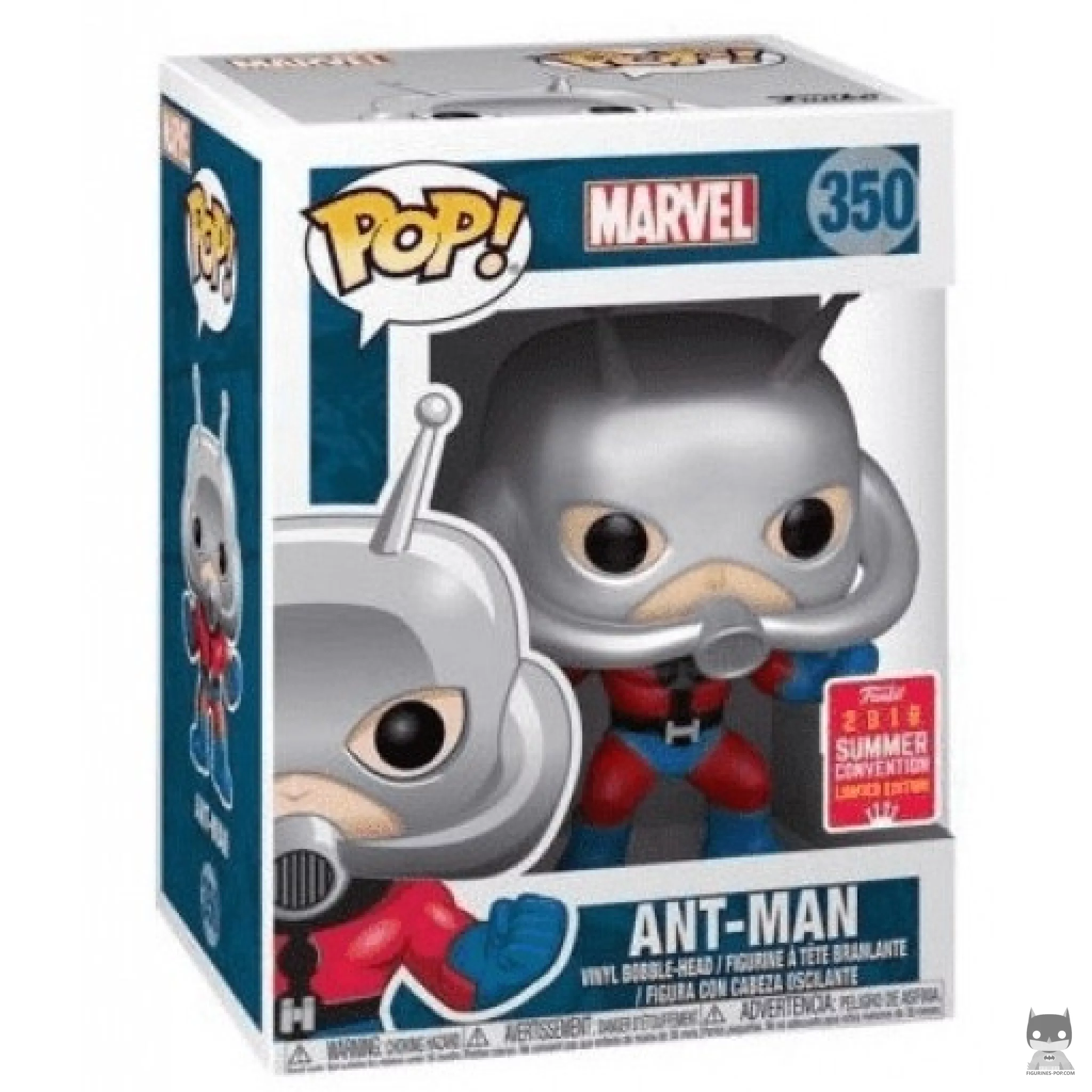 Figura Funko Pop! Ant-Man en su caja
