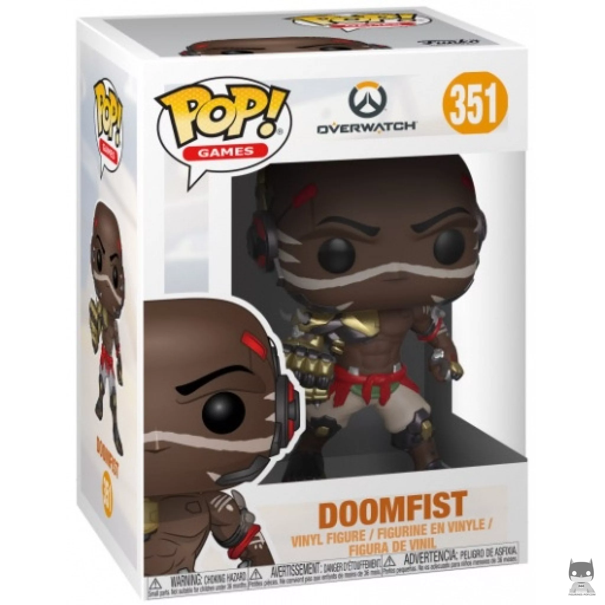 Figura Funko Pop! Doomfist en su caja