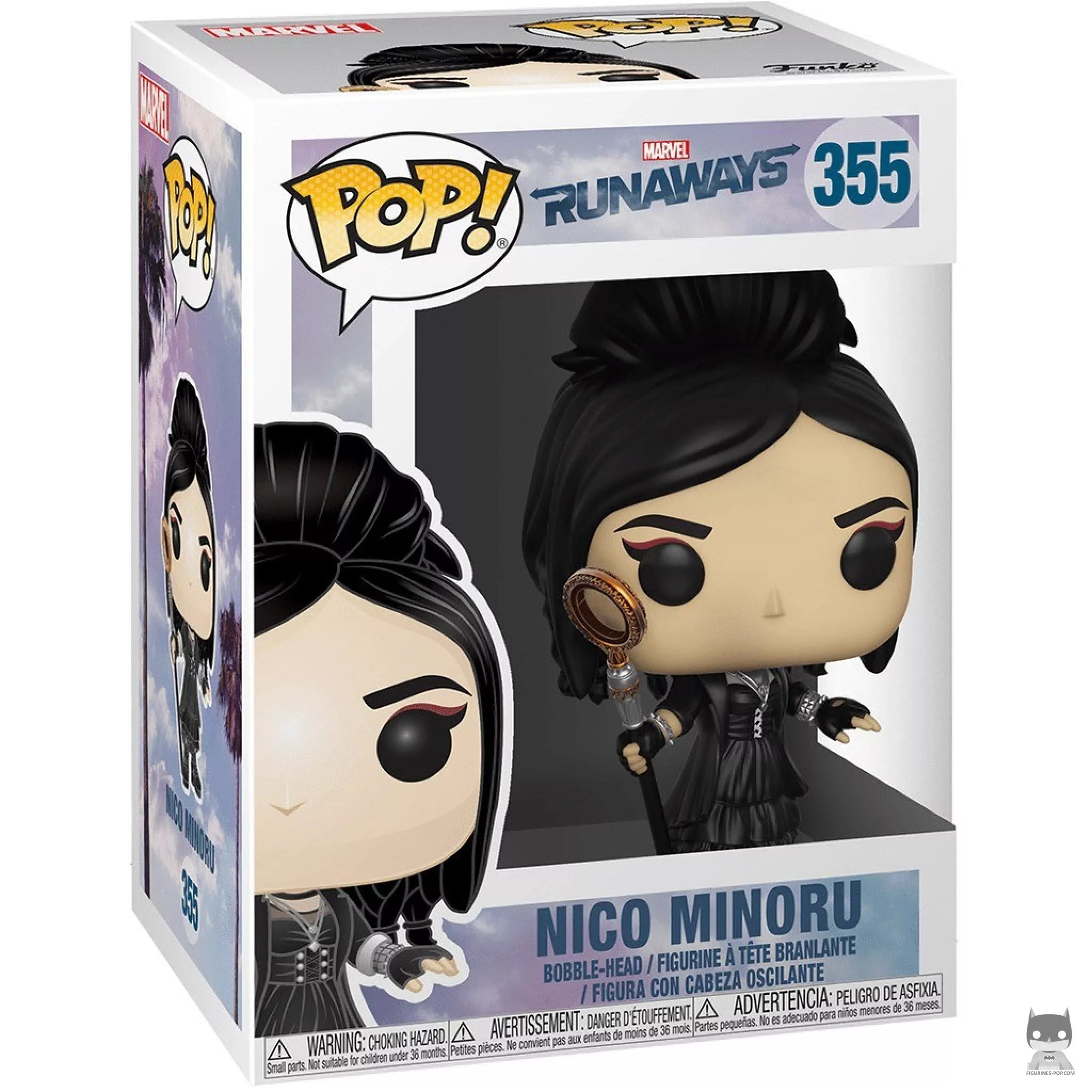 Figura Funko Pop! Nico Minoru en su caja