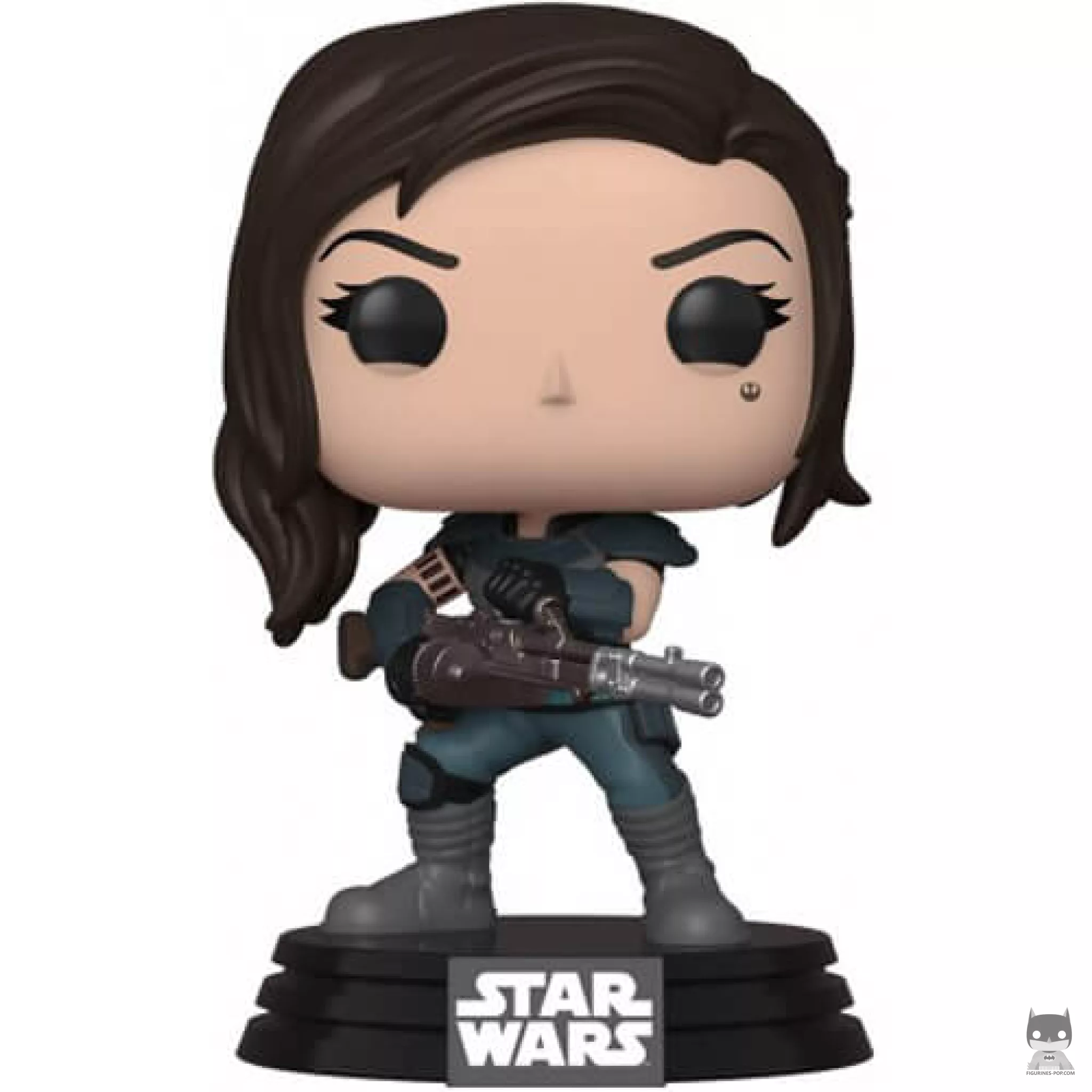 Figura Funko Pop! Cara Dune con arma (The Mandalorian (Star Wars))
