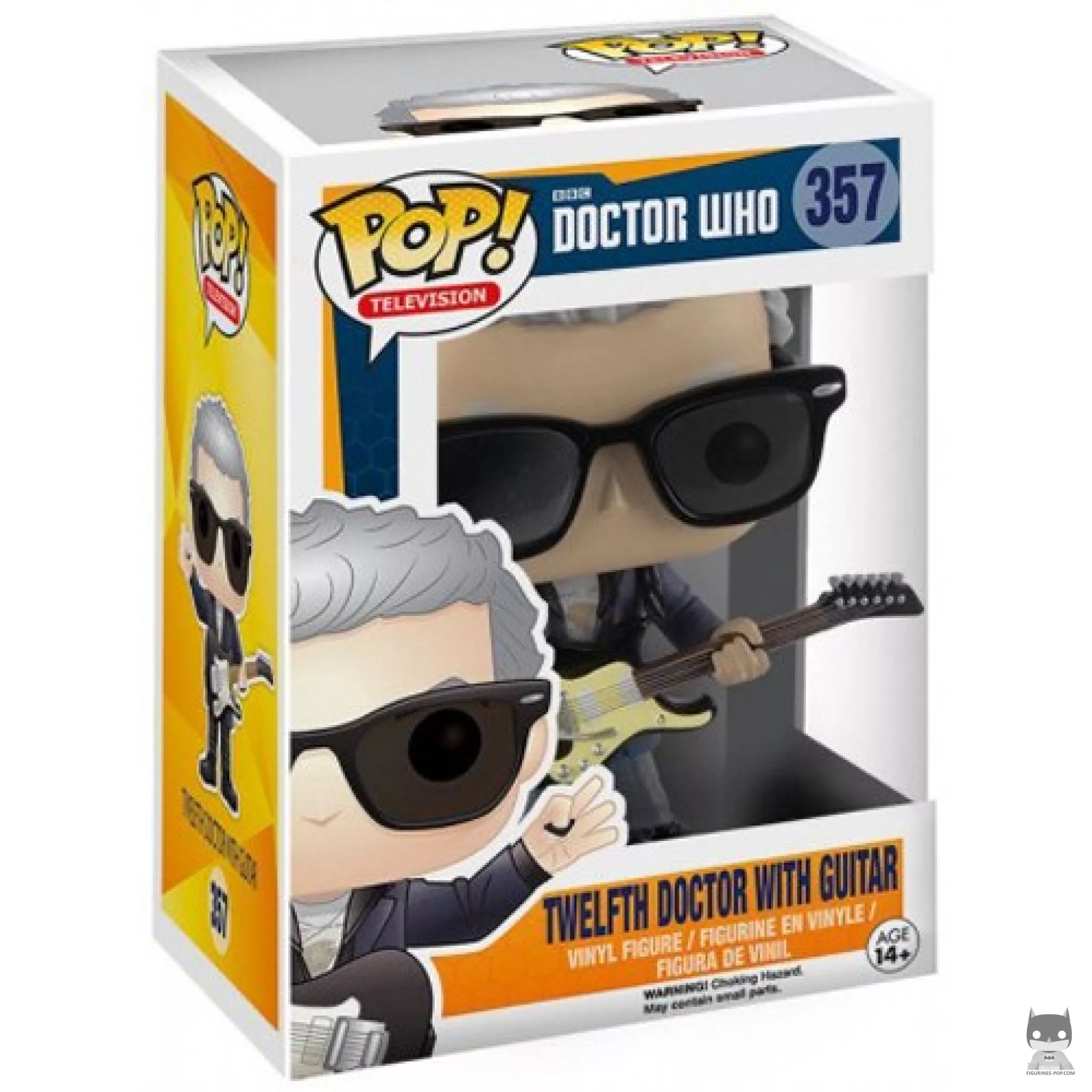 Figura Funko Pop! Duodécimo Doctor (Twelve) en su caja