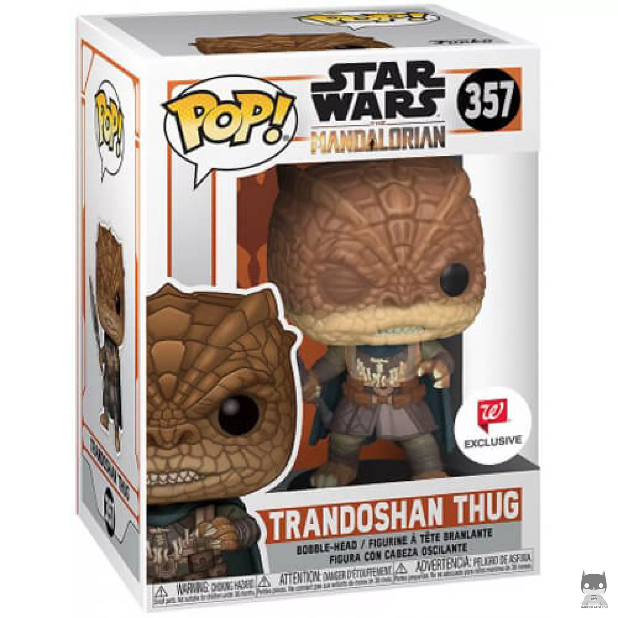 Figura Funko Pop! Matón trandoshano en su caja