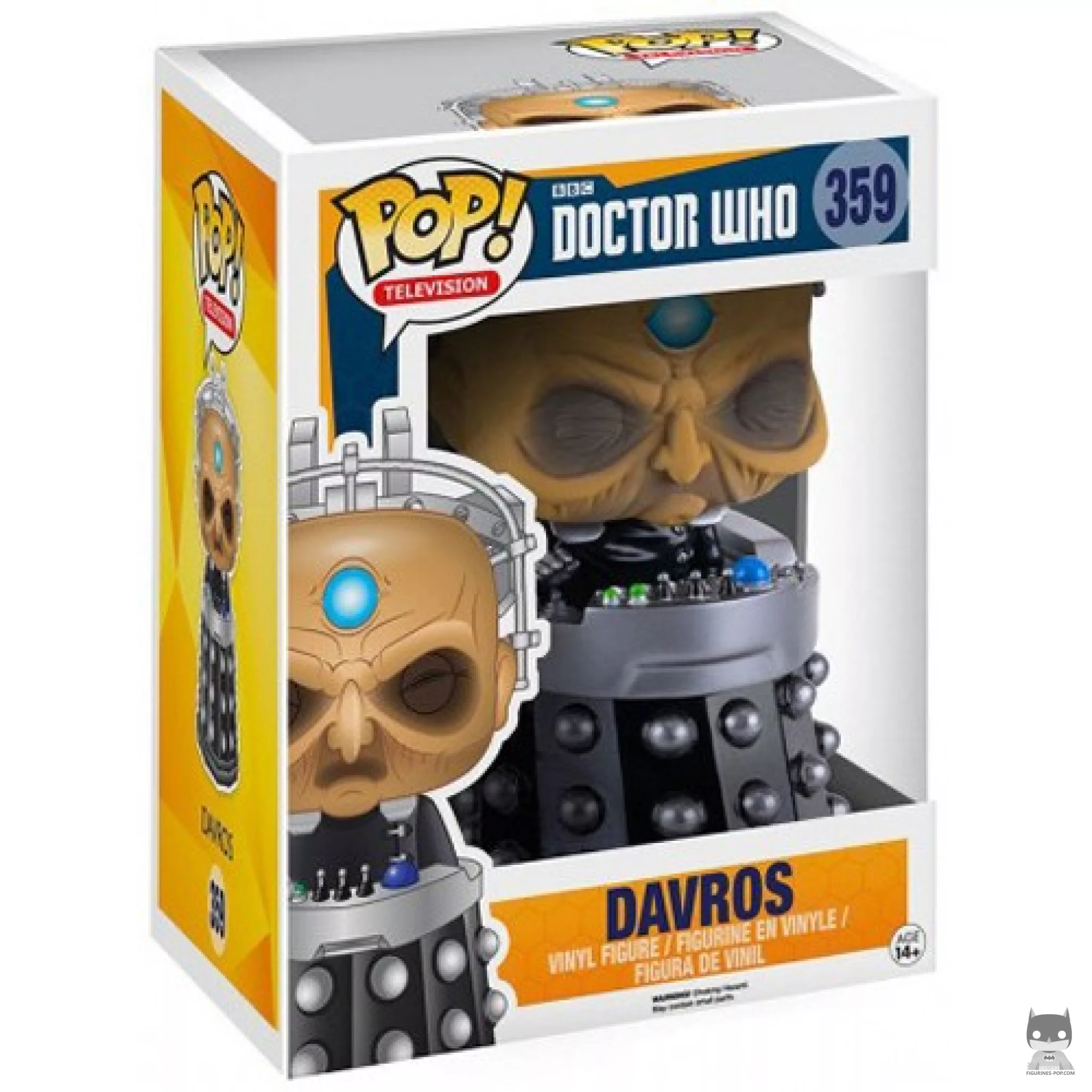 Figura Funko Pop! Davros en su caja