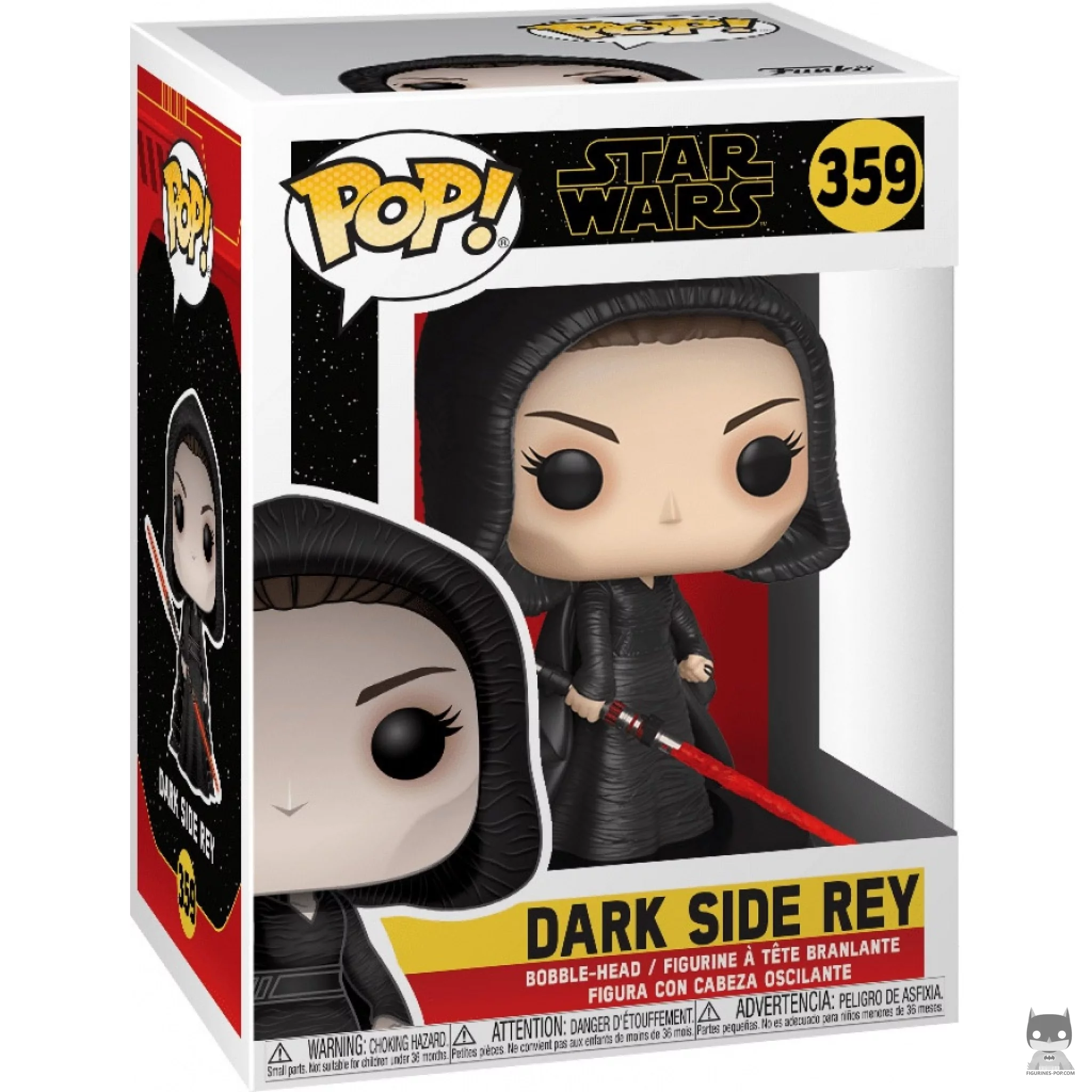 Figura Funko Pop! Rey del lado oscuro en su caja