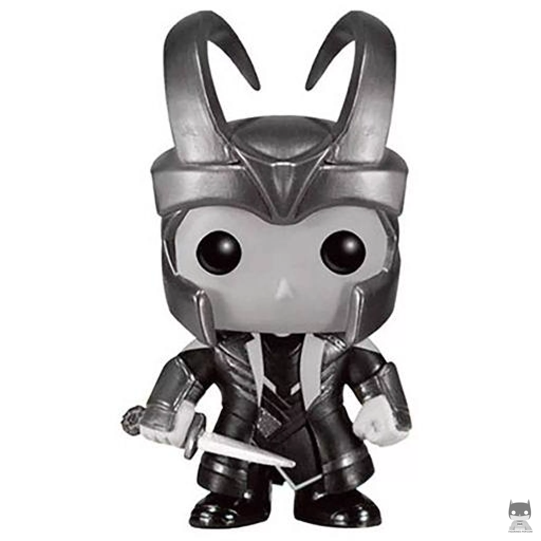 Figura Funko Pop! Loki (Blanco y negro) (Marvel Comics)