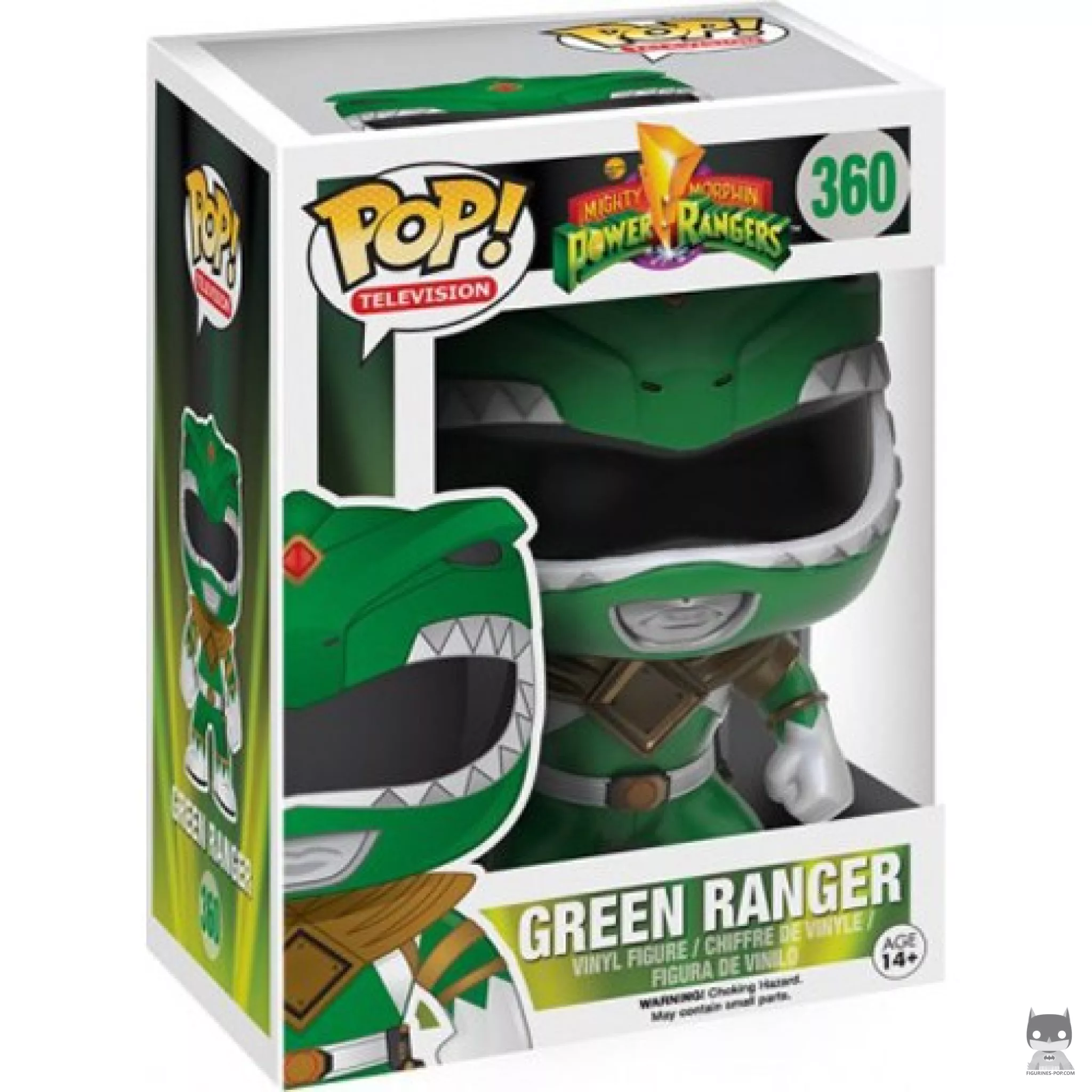 Figura Funko Pop! Ranger Verde en su caja