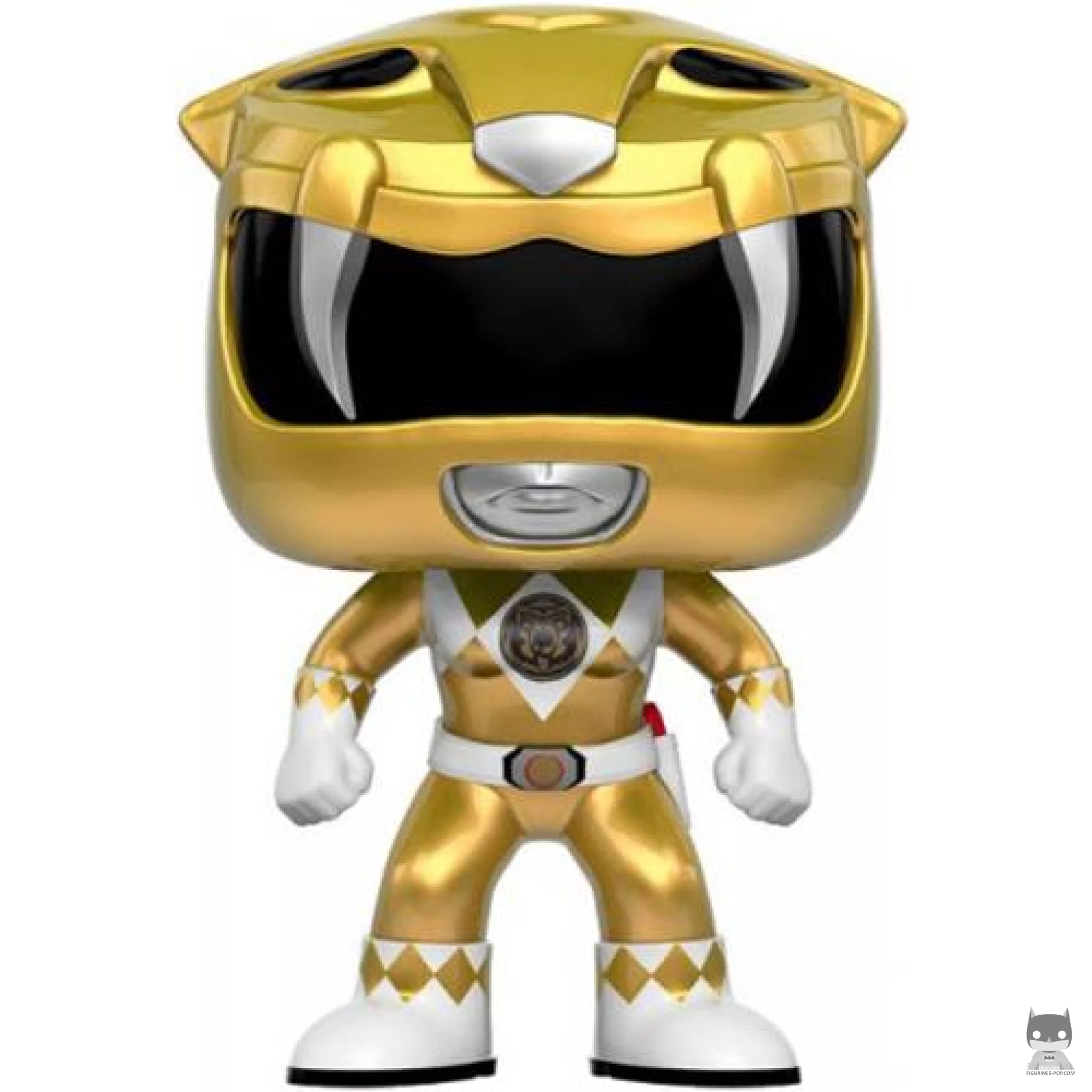 Figura Funko Pop! Ranger Amarillo (Metalizado) (Power Rangers)