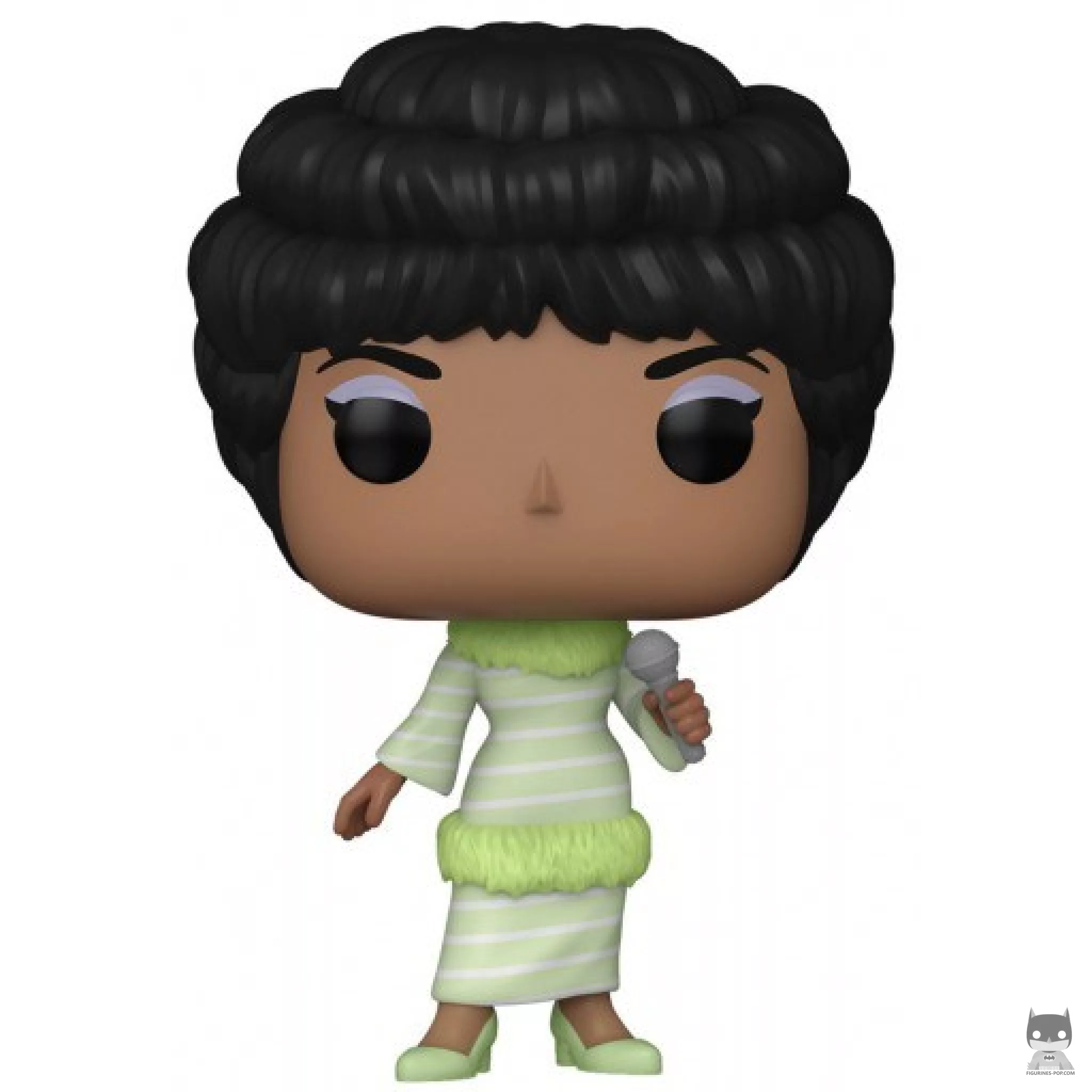 Figura Funko Pop! Aretha Franklin con vestido verde (Aretha Franklin)