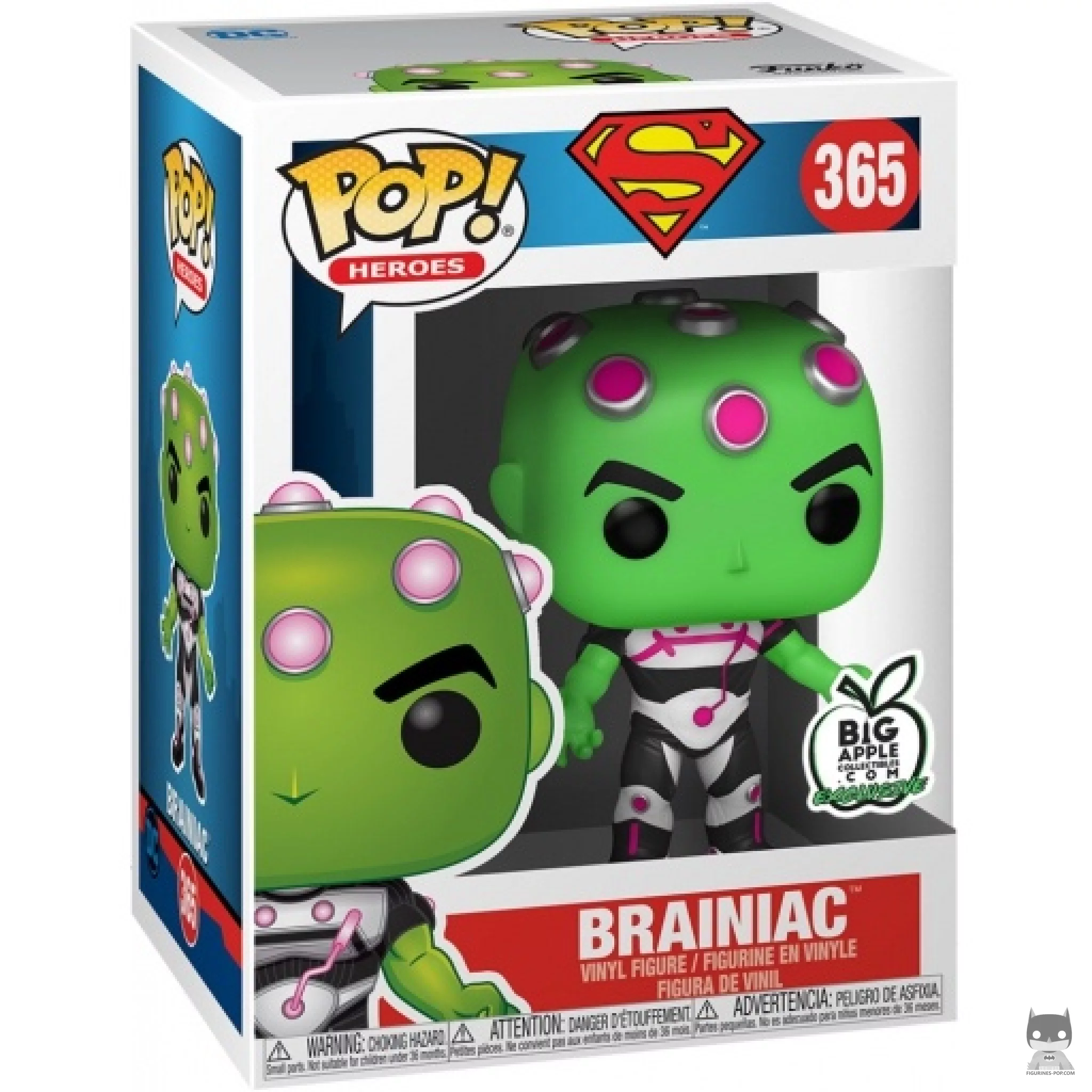 Figura Funko Pop! Brainiac en su caja