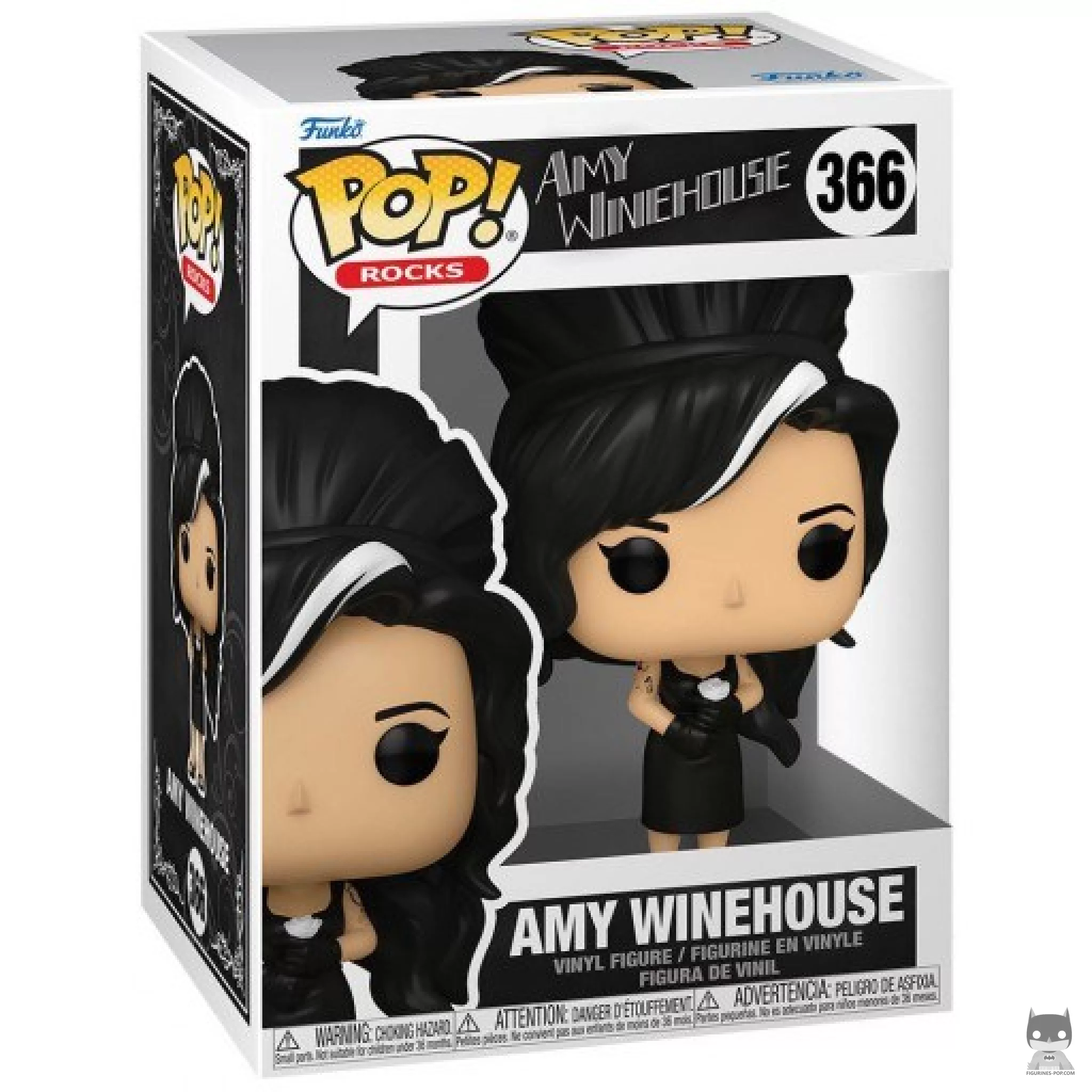 Figura Funko Pop! Amy Winehouse en su caja