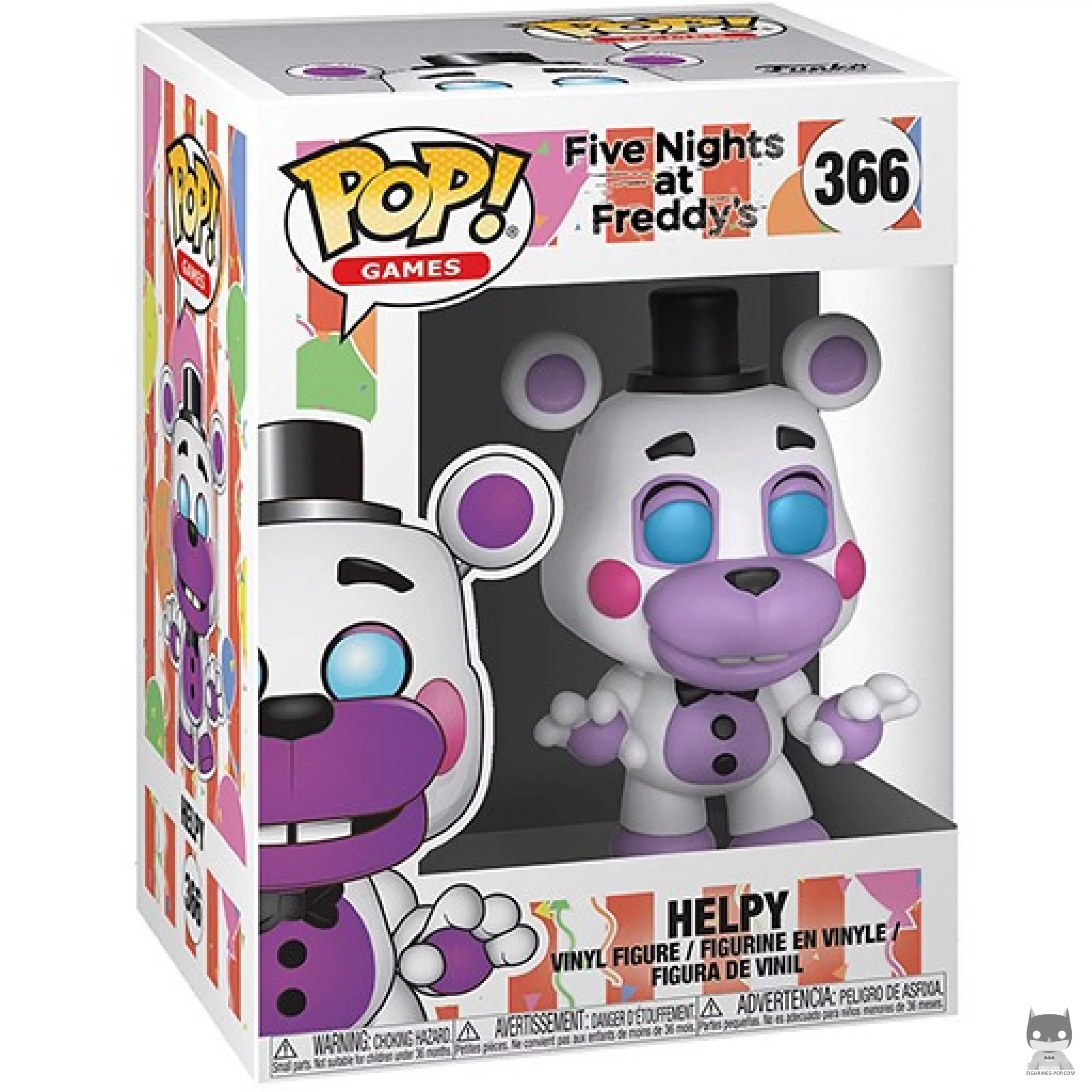 Figura Funko Pop! Helpy en su caja