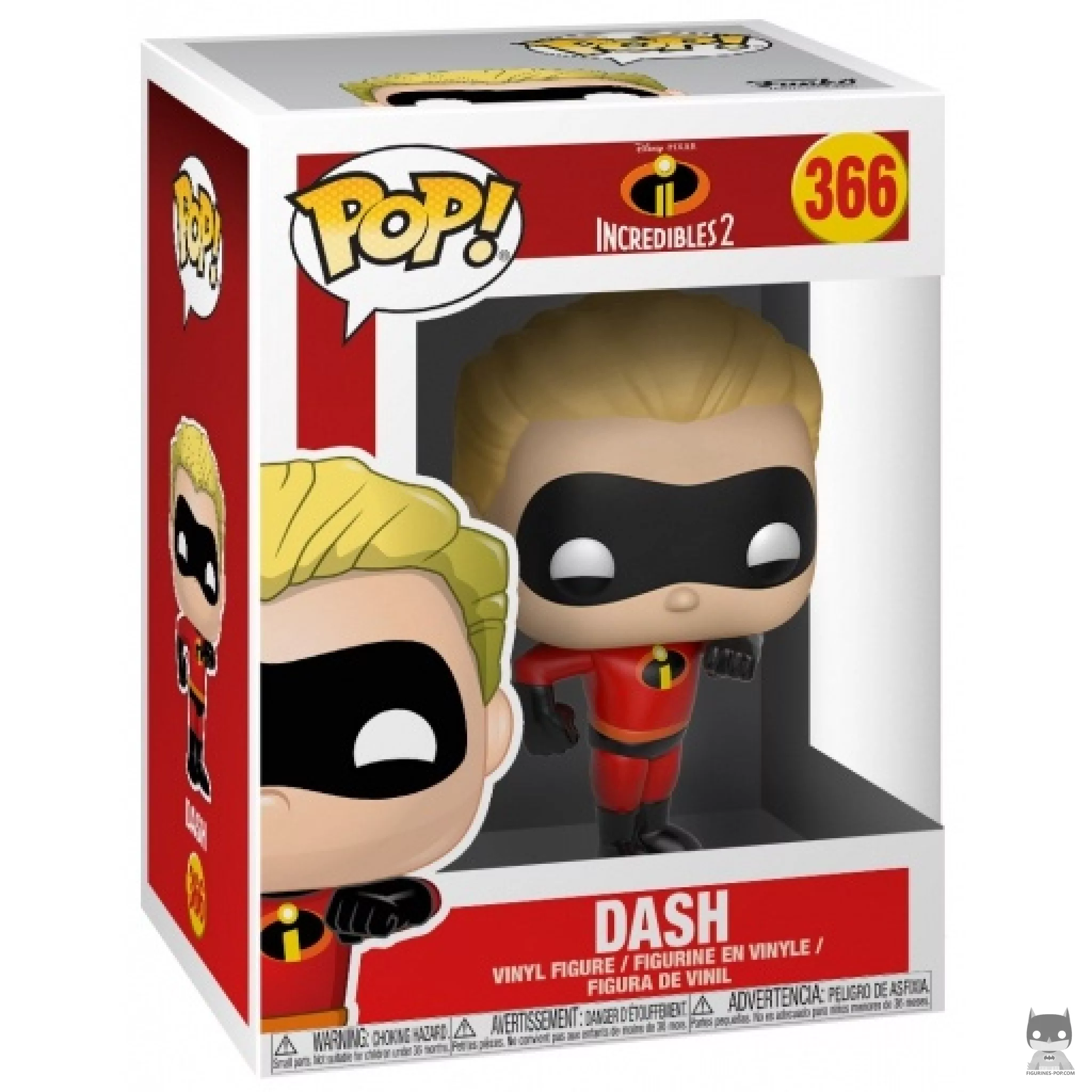 Figura Funko Pop! Dash en su caja