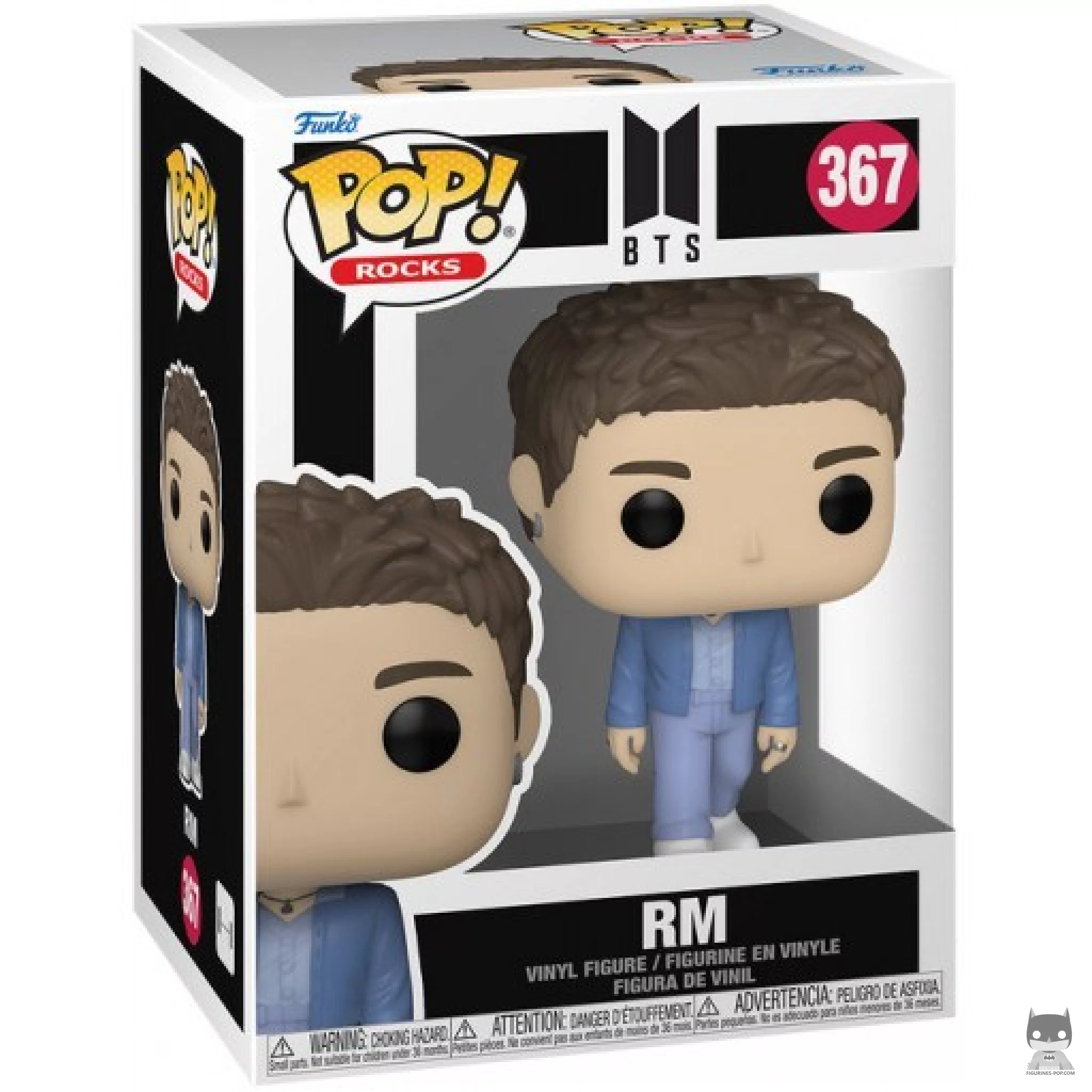 Figura Funko Pop! RM (Proof) en su caja