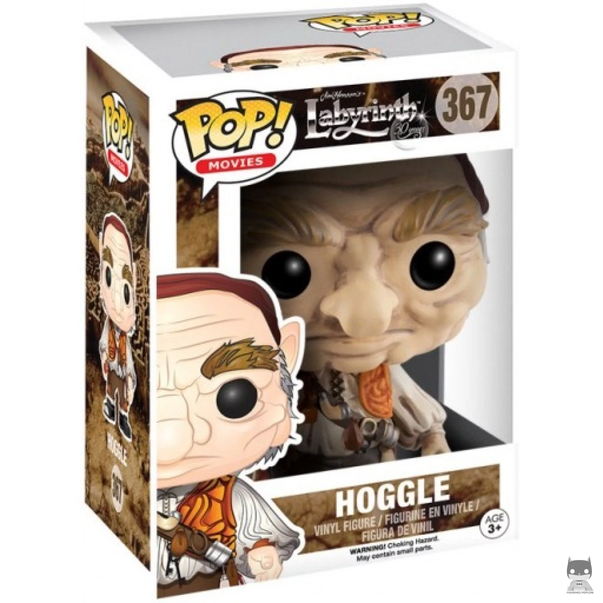 Figura Funko Pop! Hoggle en su caja