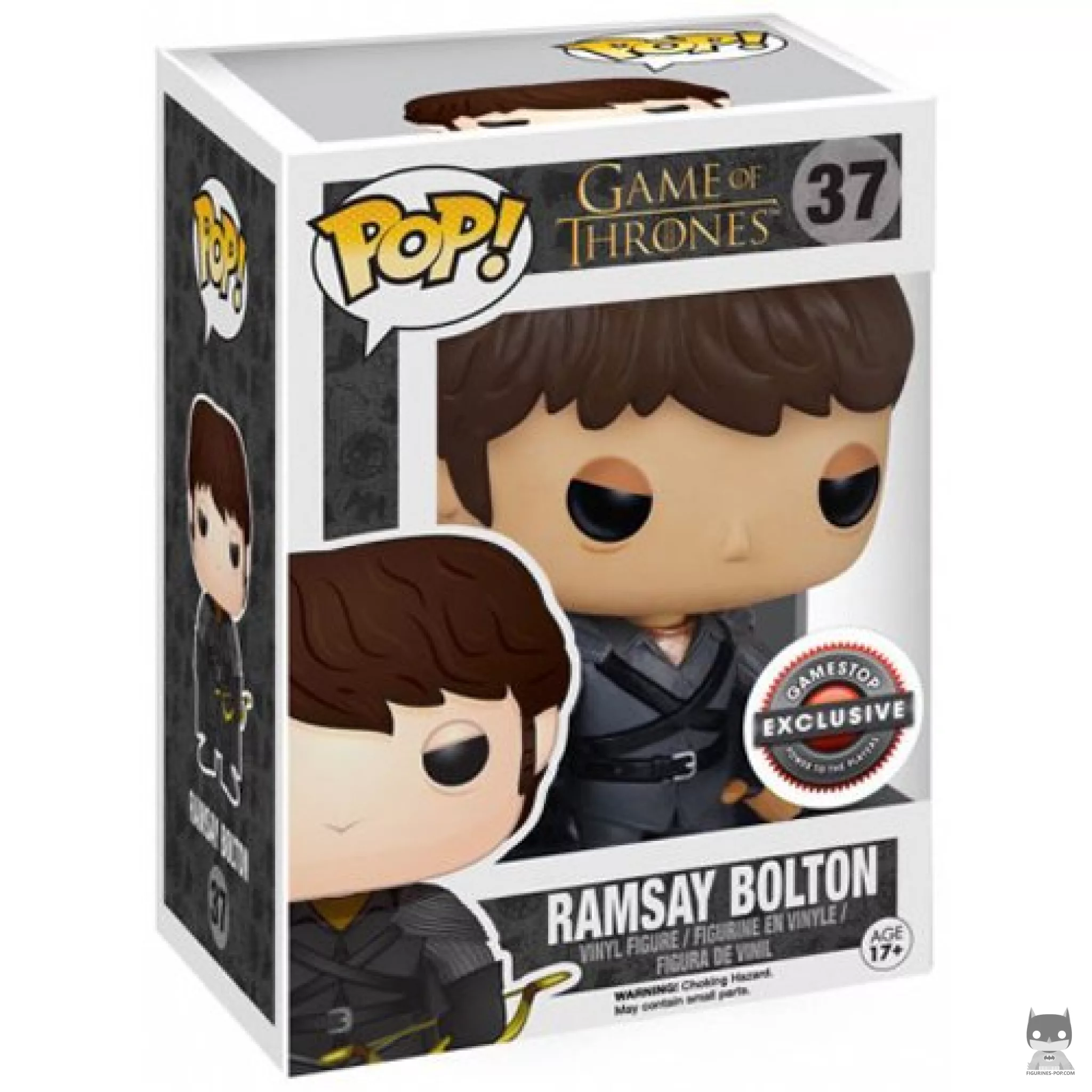 Figura Funko Pop! Ramsay Bolton en su caja