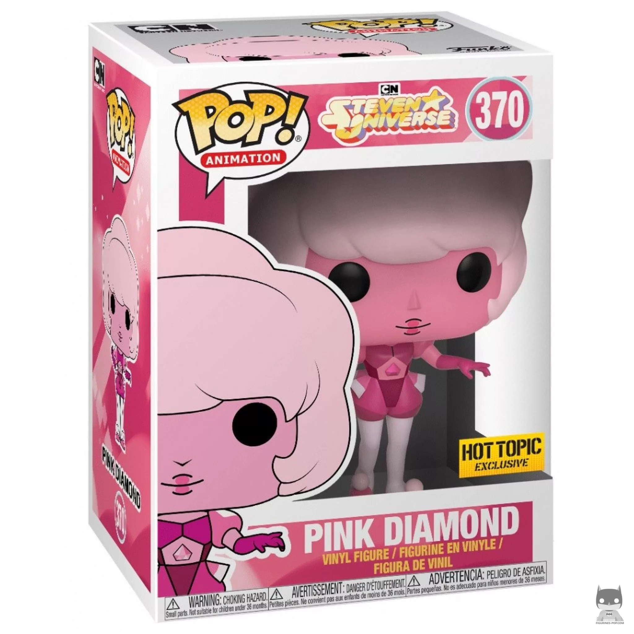 Figura Funko Pop! Diamante Rosa en su caja
