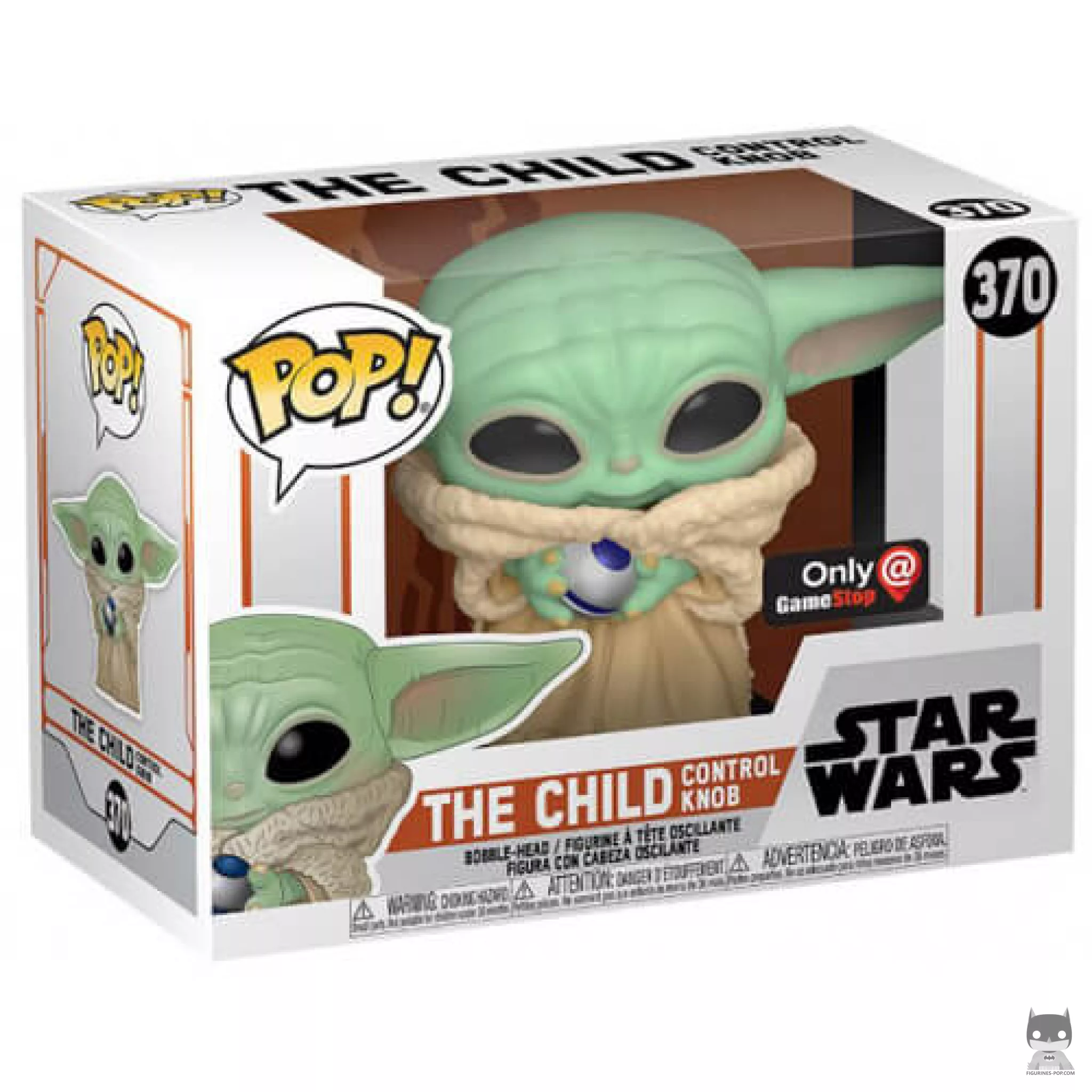 Figura Funko Pop! El Niño con el pomo de control en su caja