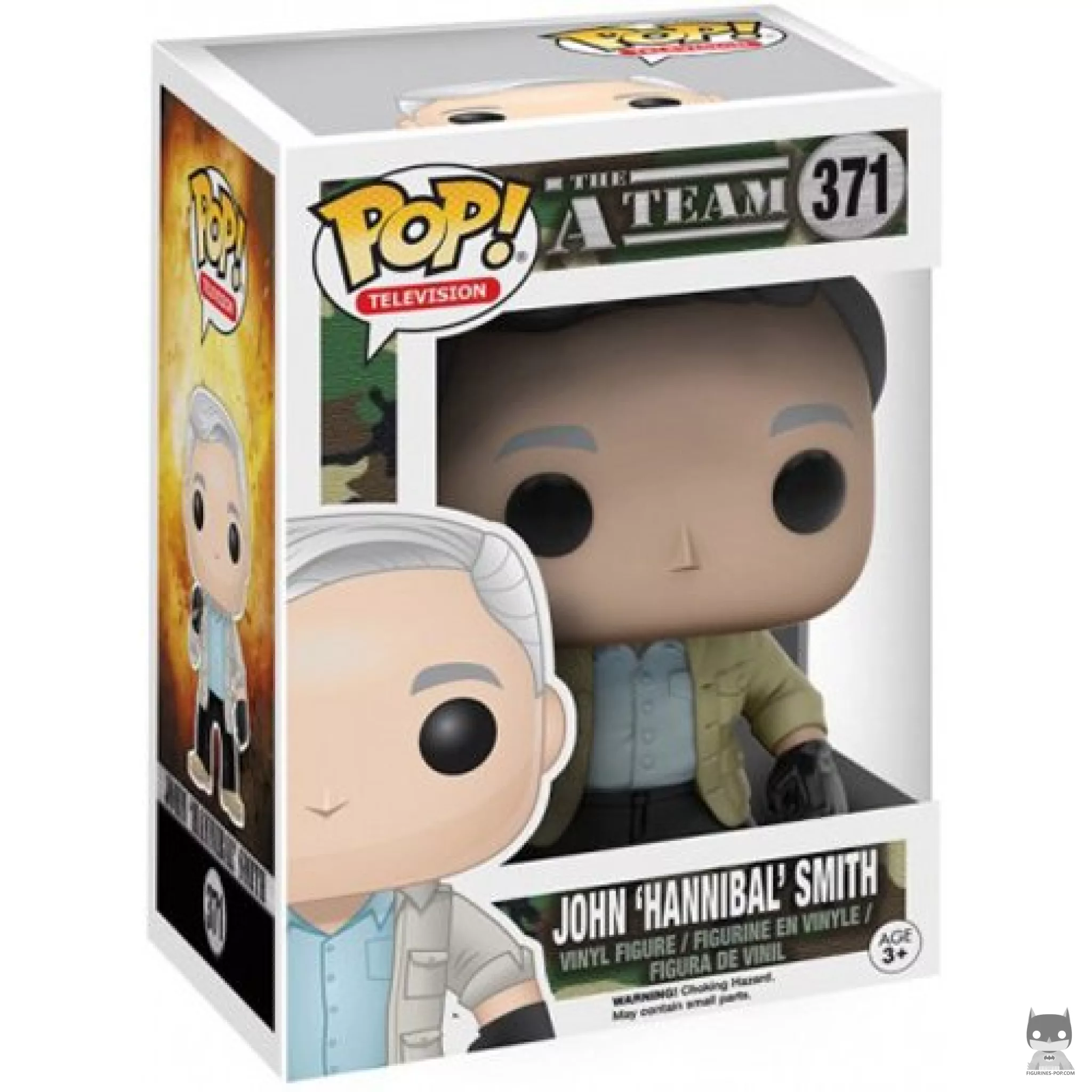 Figura Funko Pop! John "Hannibal" Smith en su caja