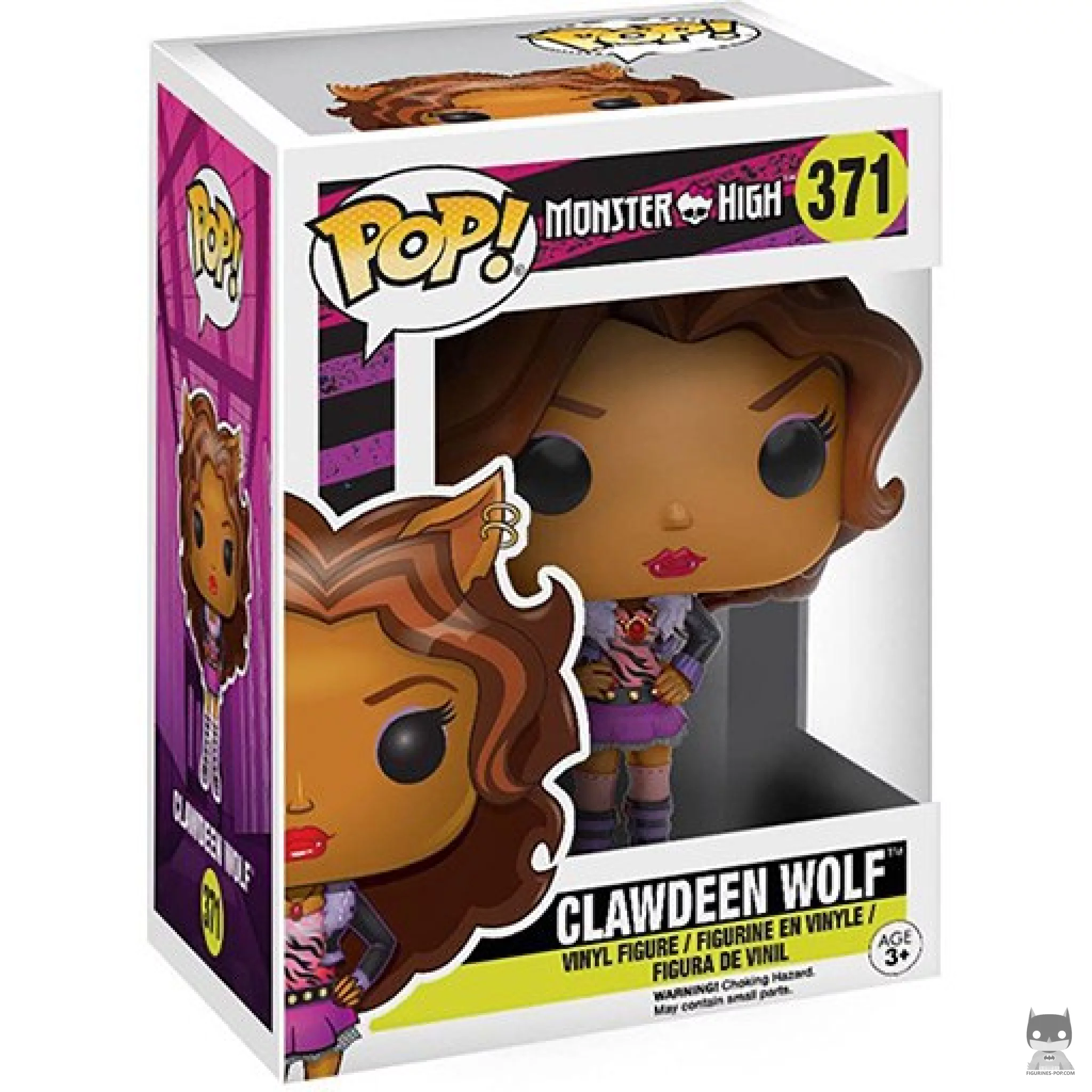 Figura Funko Pop! Clawdeen Wolf en su caja