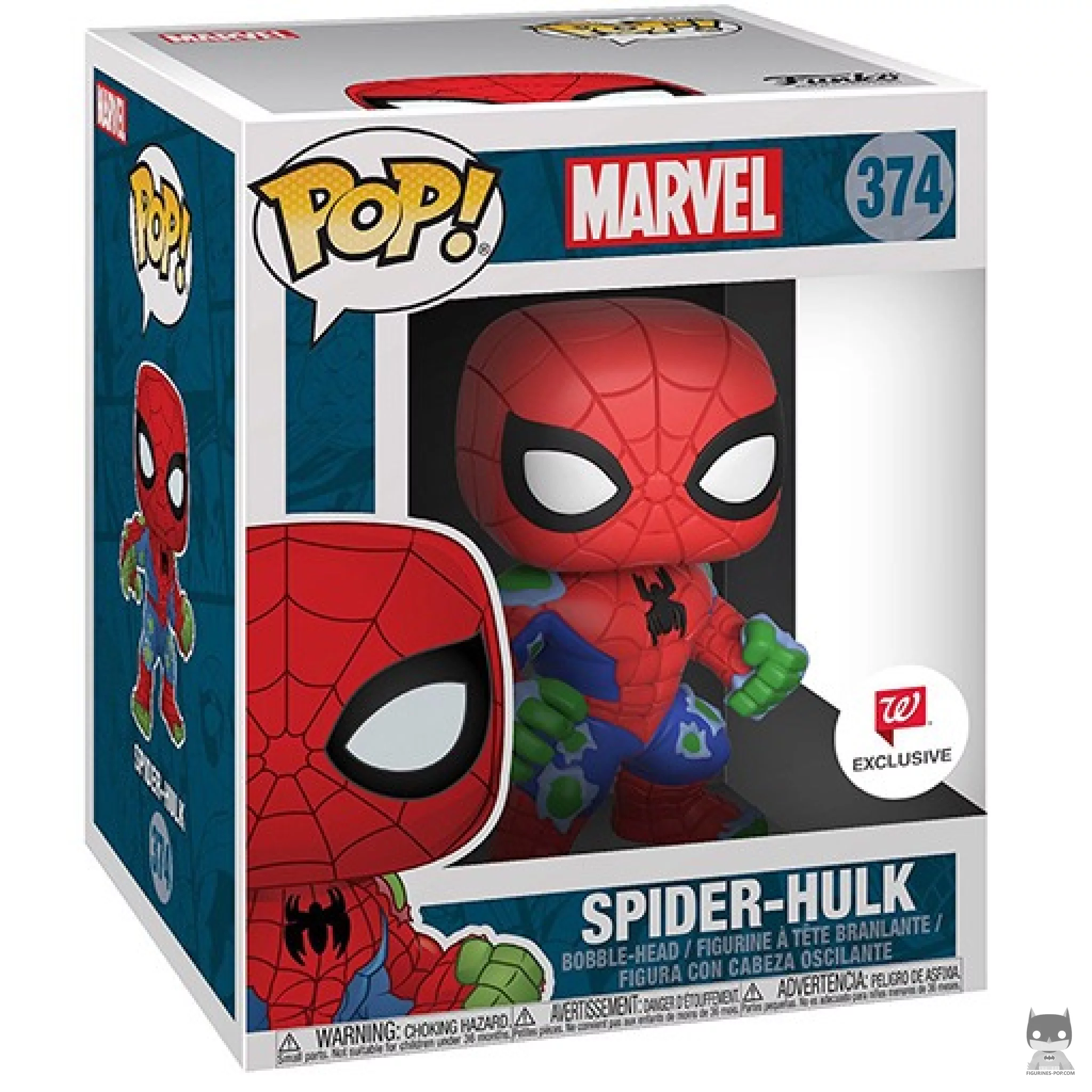 Figura Funko Pop! Spider-Hulk (Supersized) en su caja