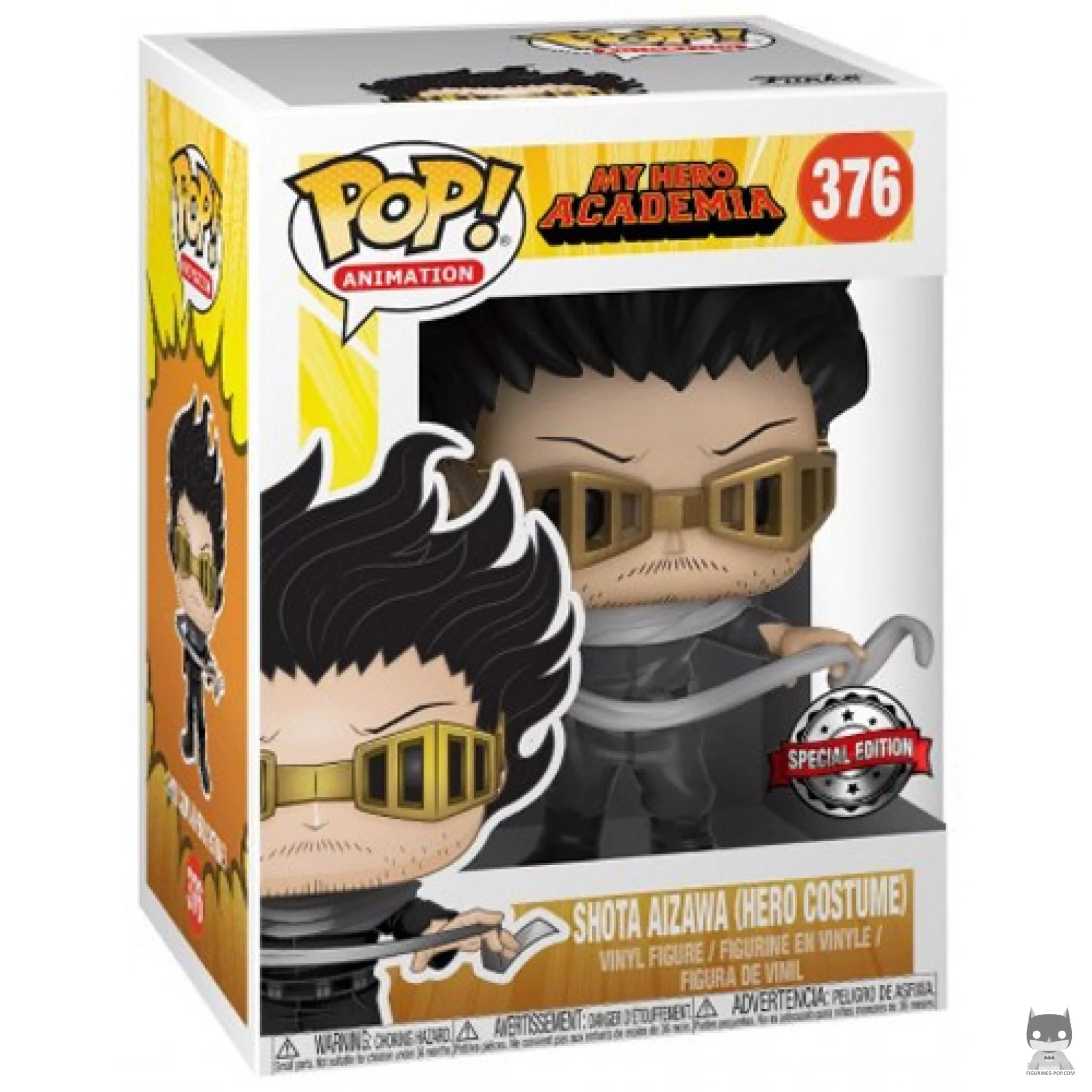 Figura Funko Pop! Shota Aizawa (Traje de héroe) en su caja