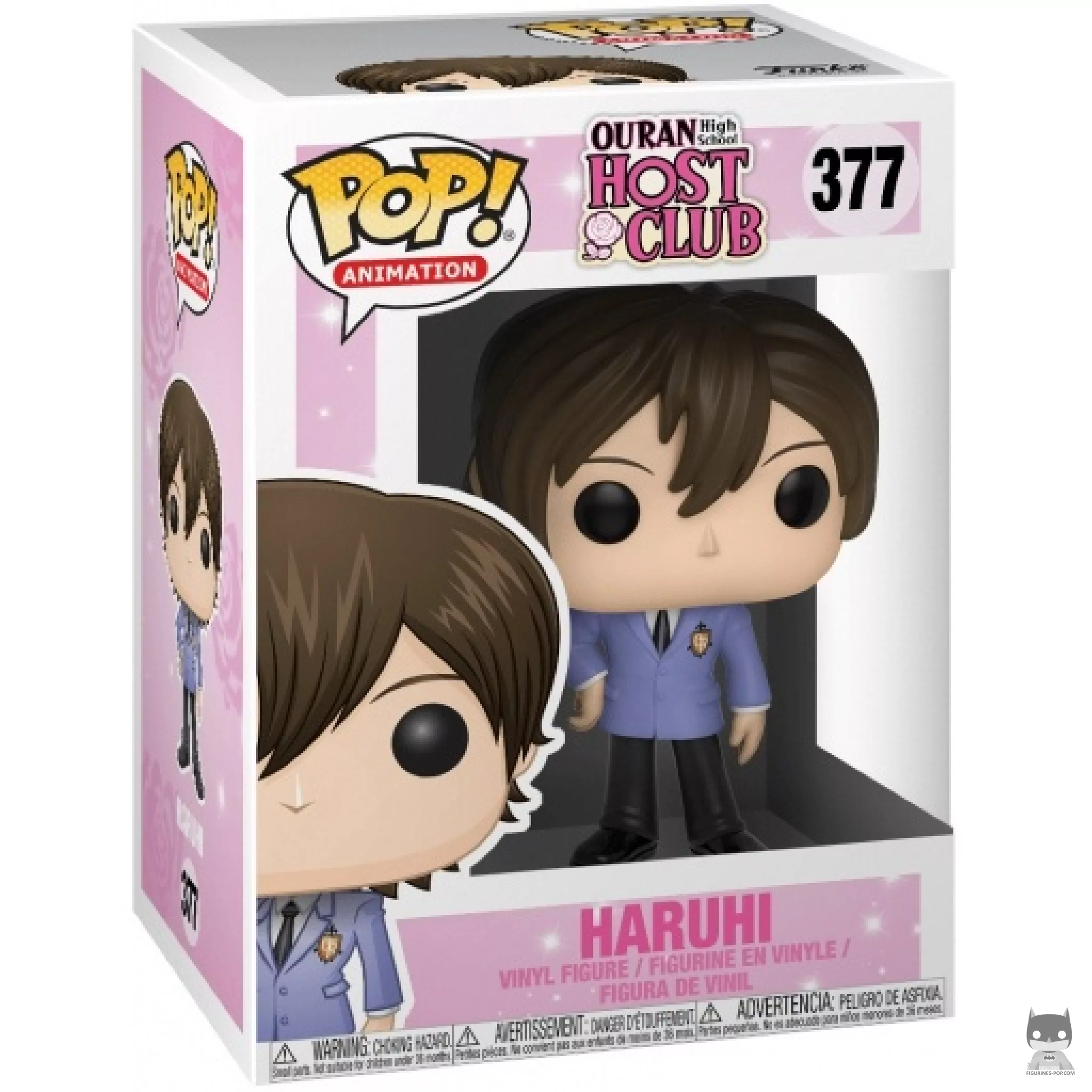 Figura Funko Pop! Haruhi Fujioka en su caja