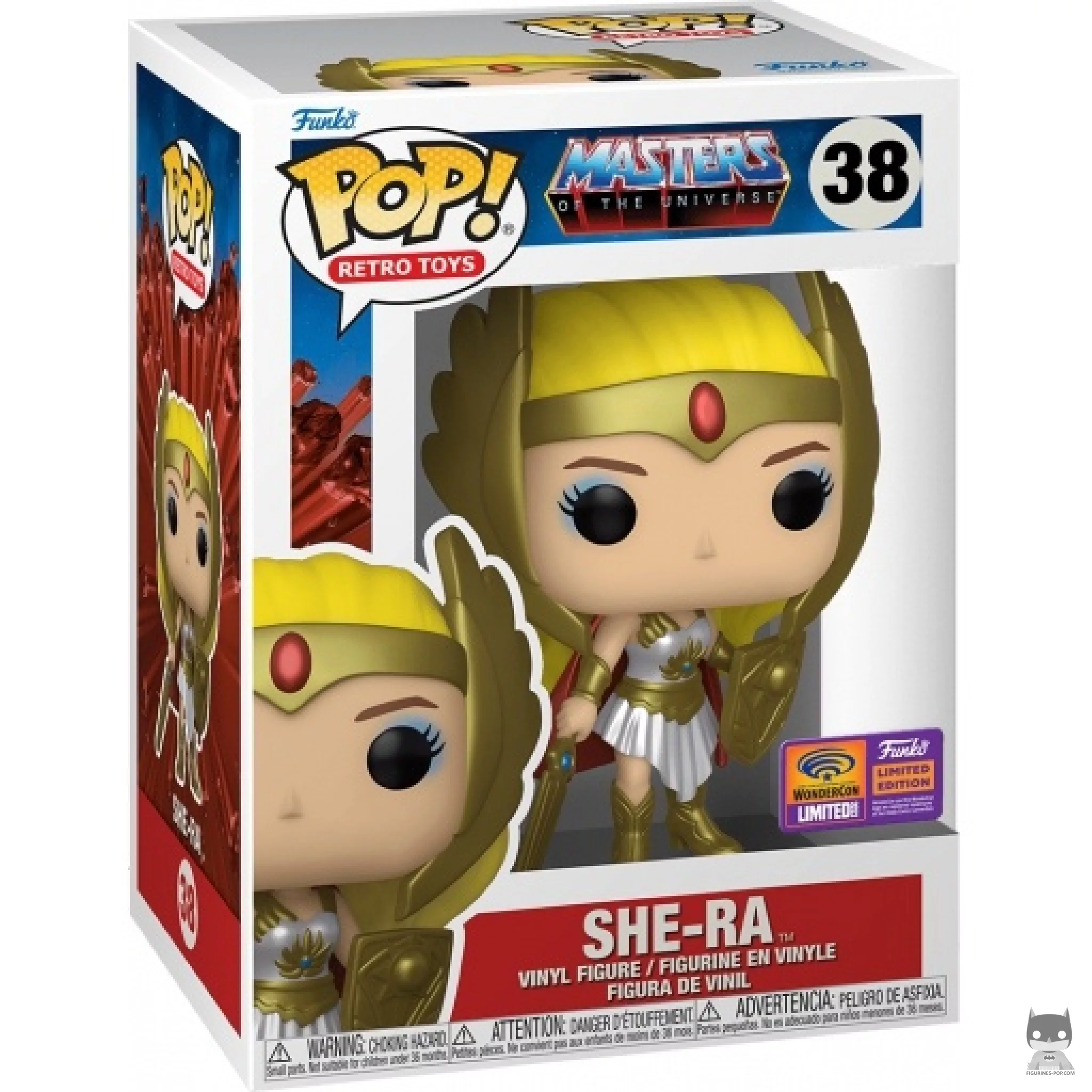 Figura Funko Pop! She-Ra en su caja