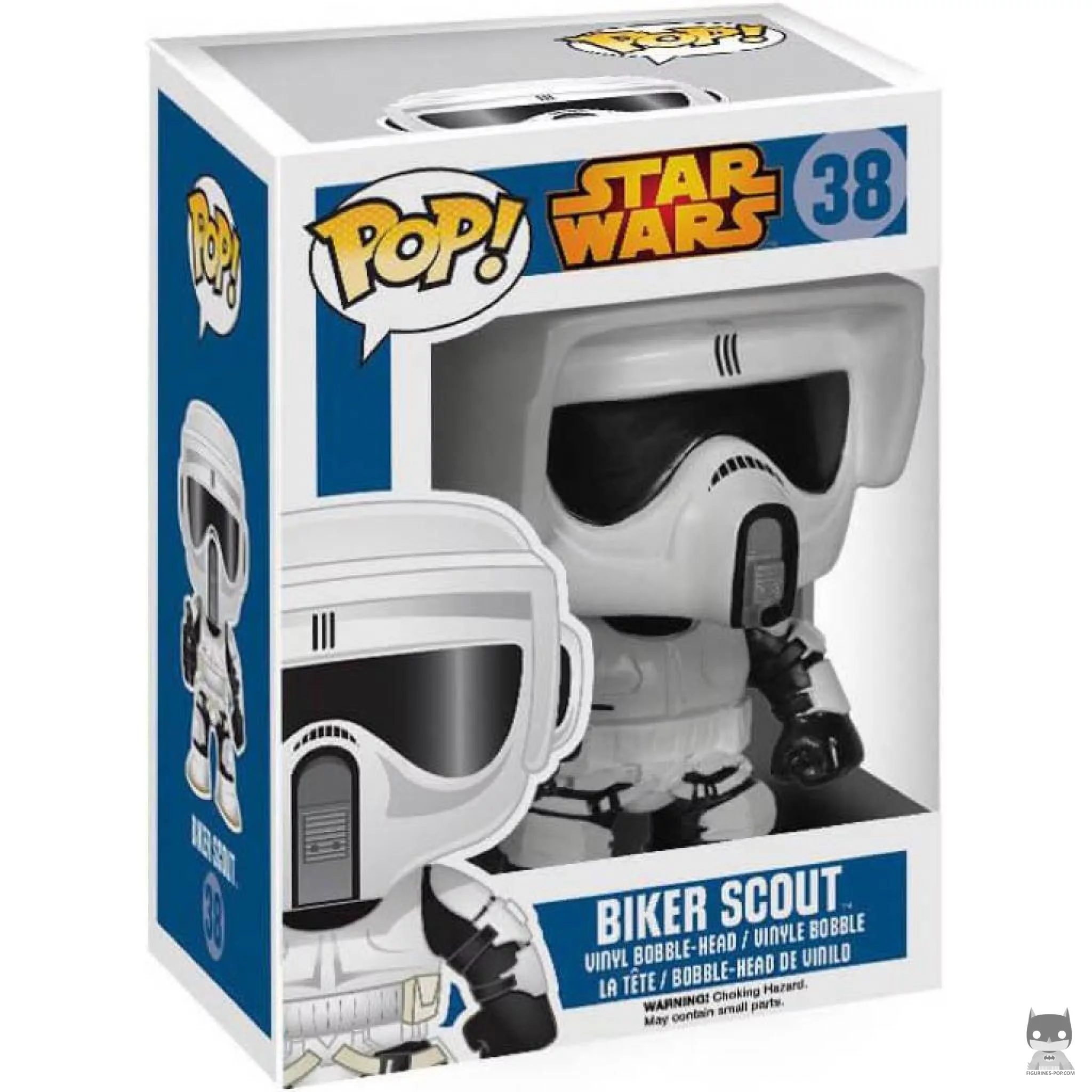 Figura Funko Pop! Explorador motorizado en su caja