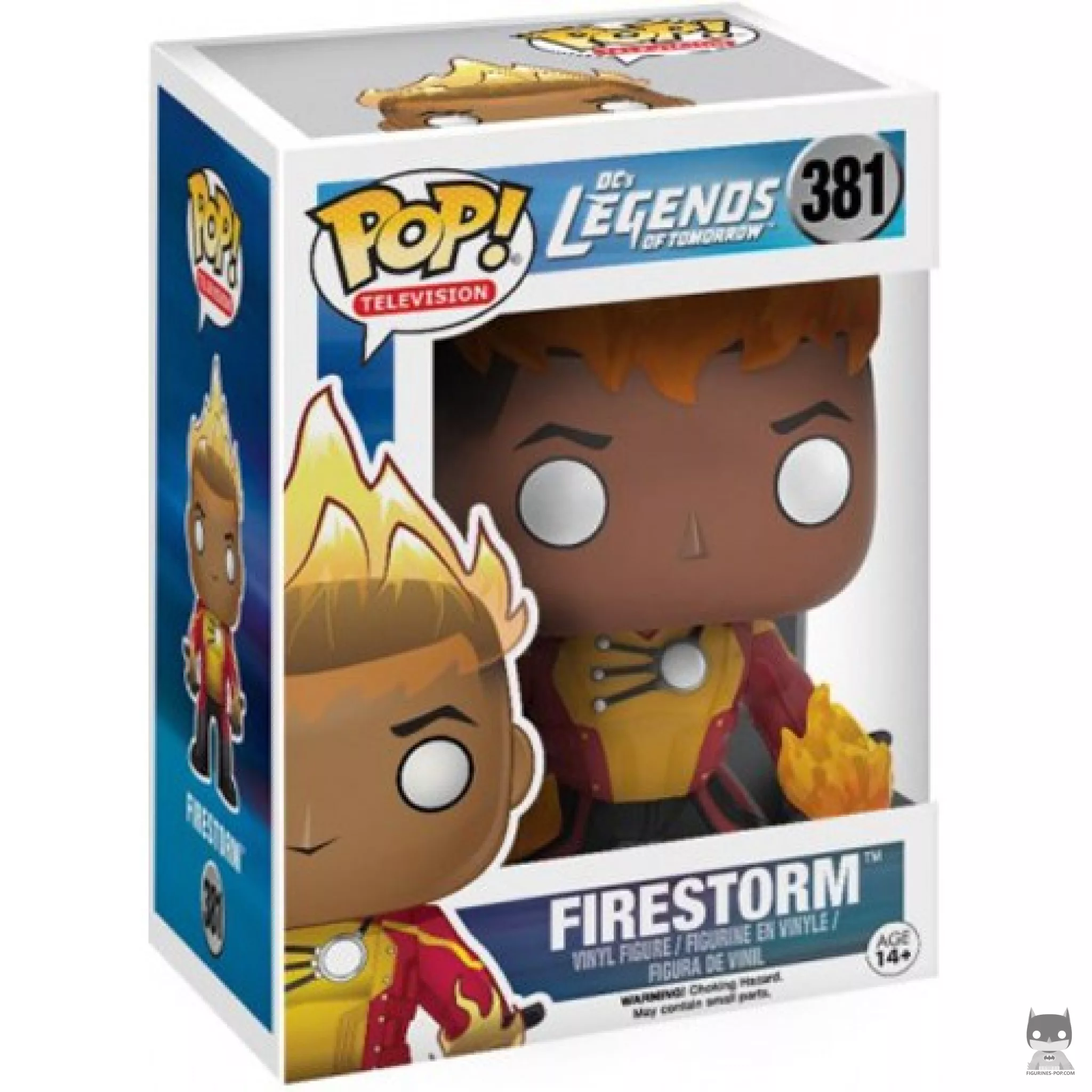 Figura Funko Pop! Firestorm en su caja