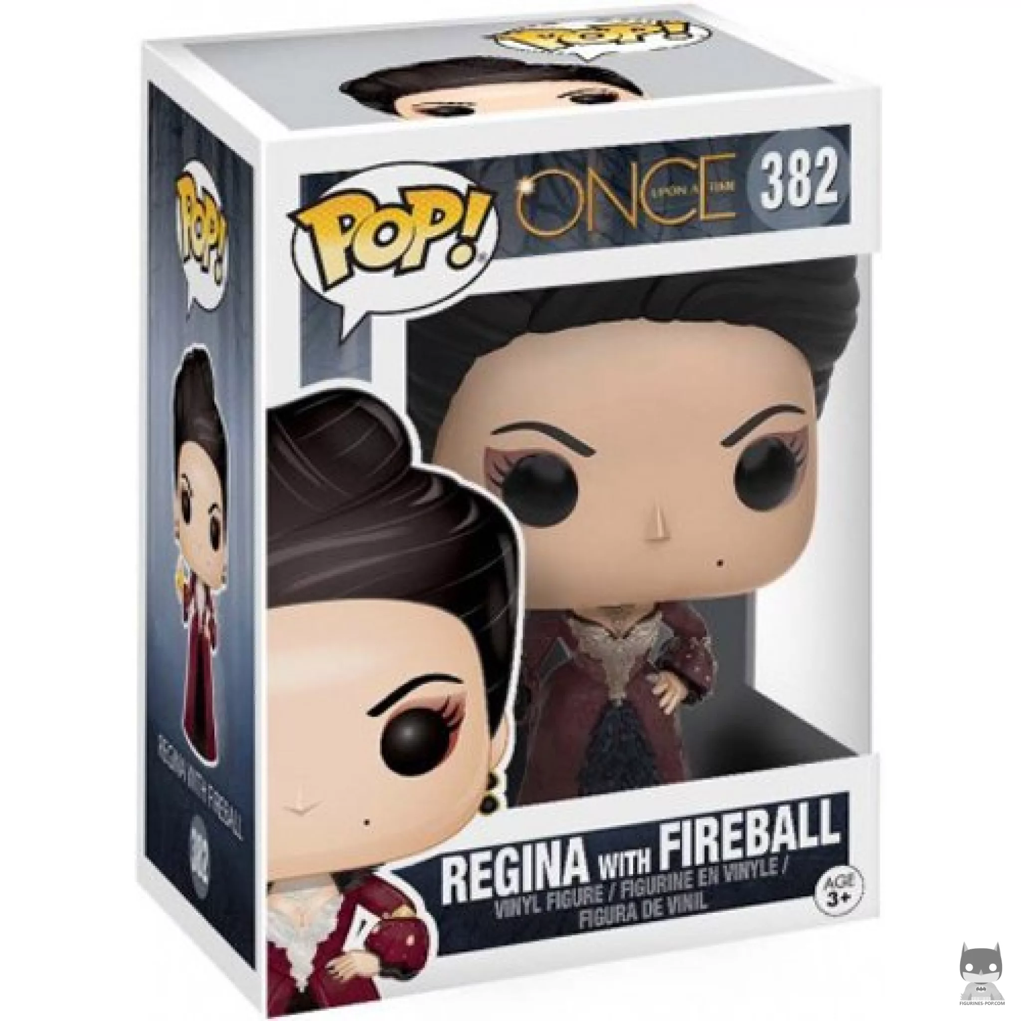 Figura Funko Pop! Regina Mills (con bola de fuego) en su caja