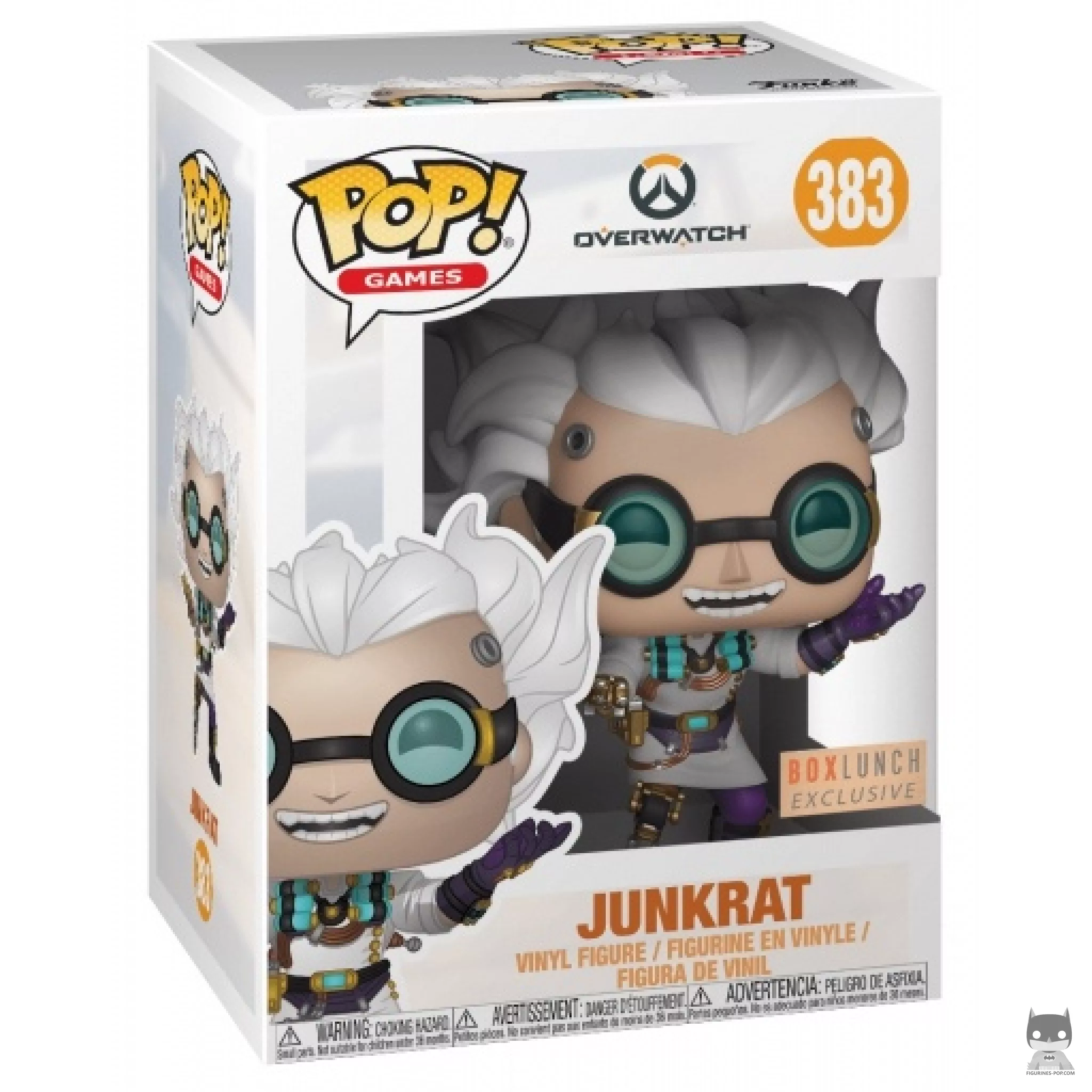 Figura Funko Pop! Junkrat Junkenstein en su caja