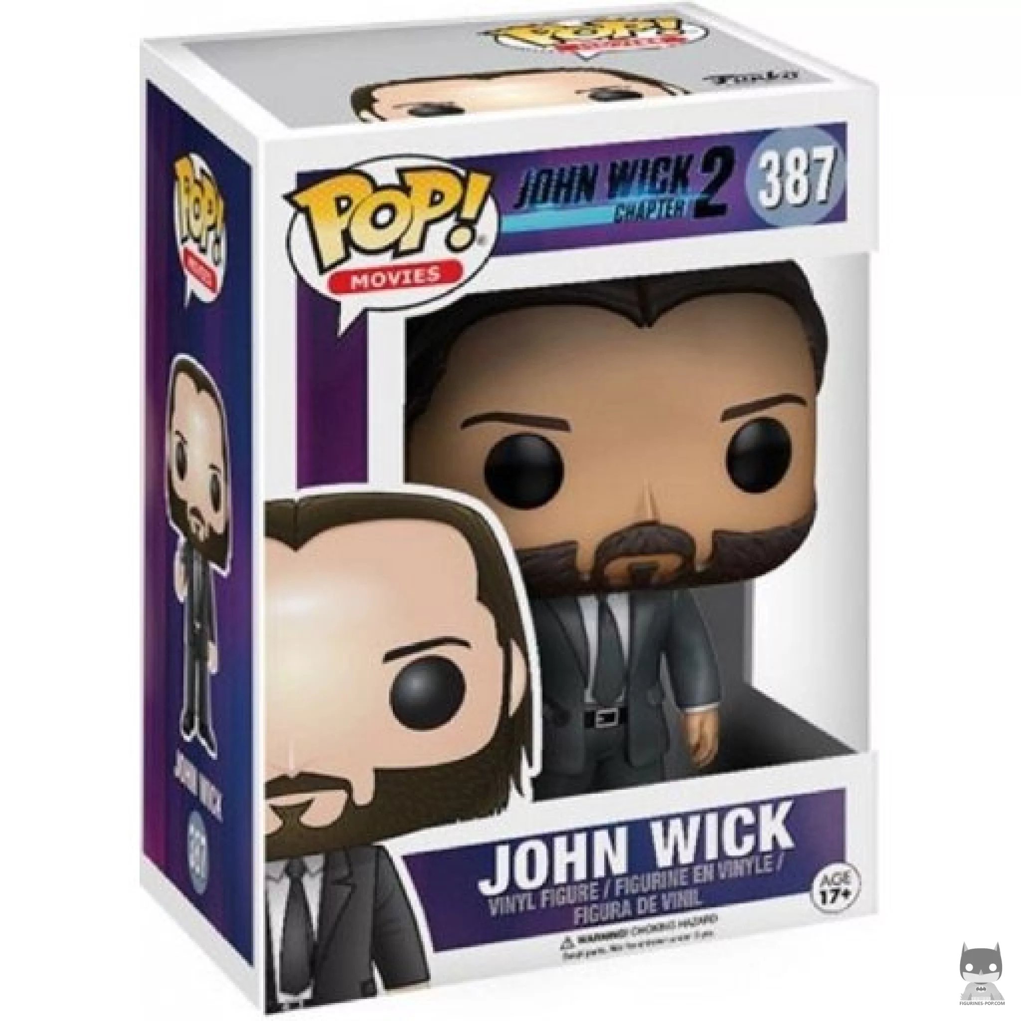 Figura Funko Pop! John Wick en su caja
