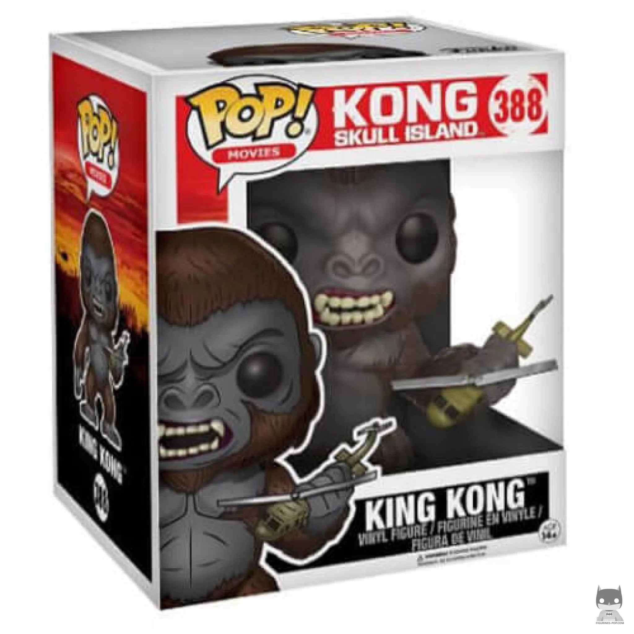Figura Funko Pop! King Kong (Supersized) en su caja